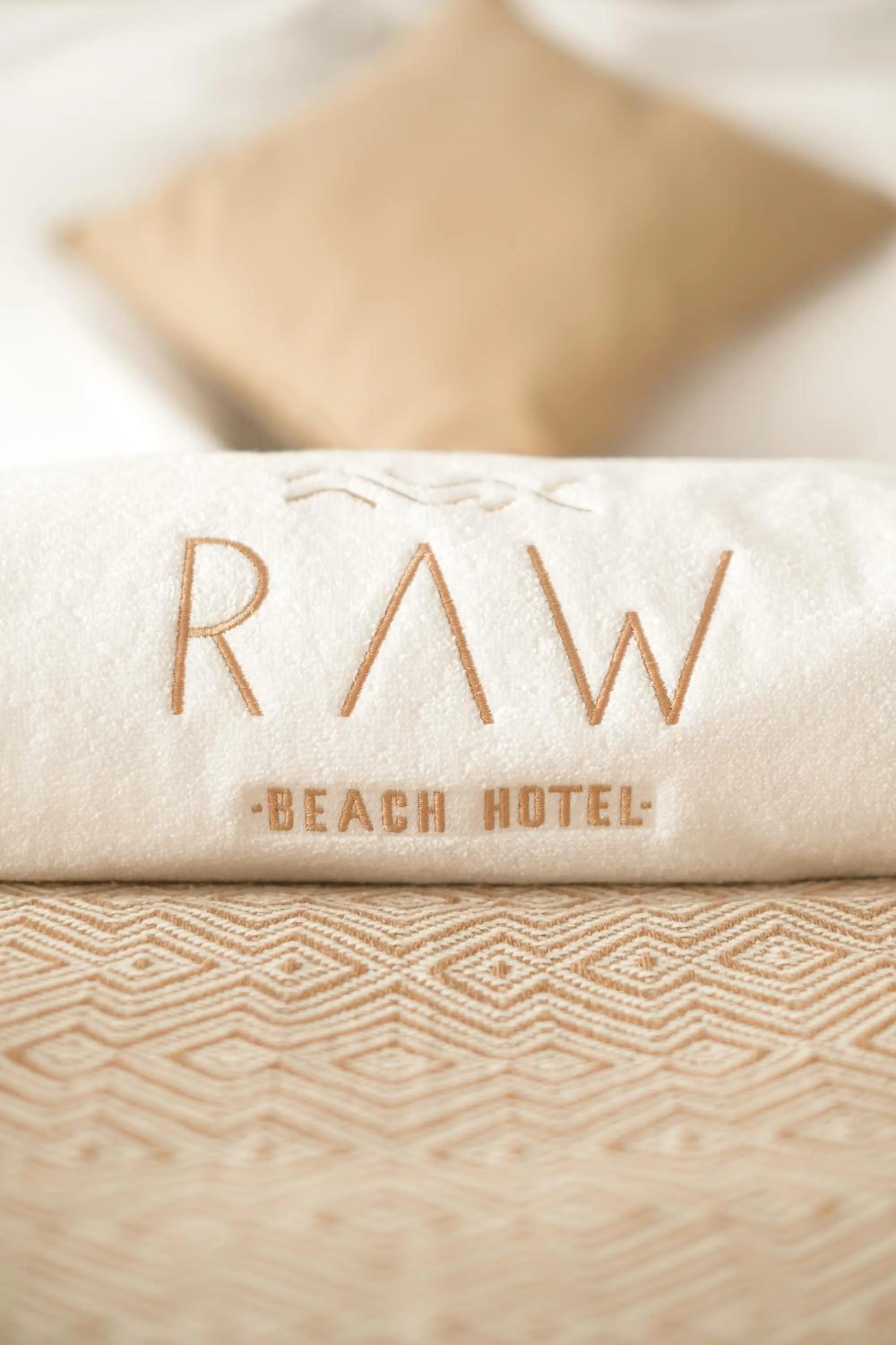towels in RAW BEACH HOTEL