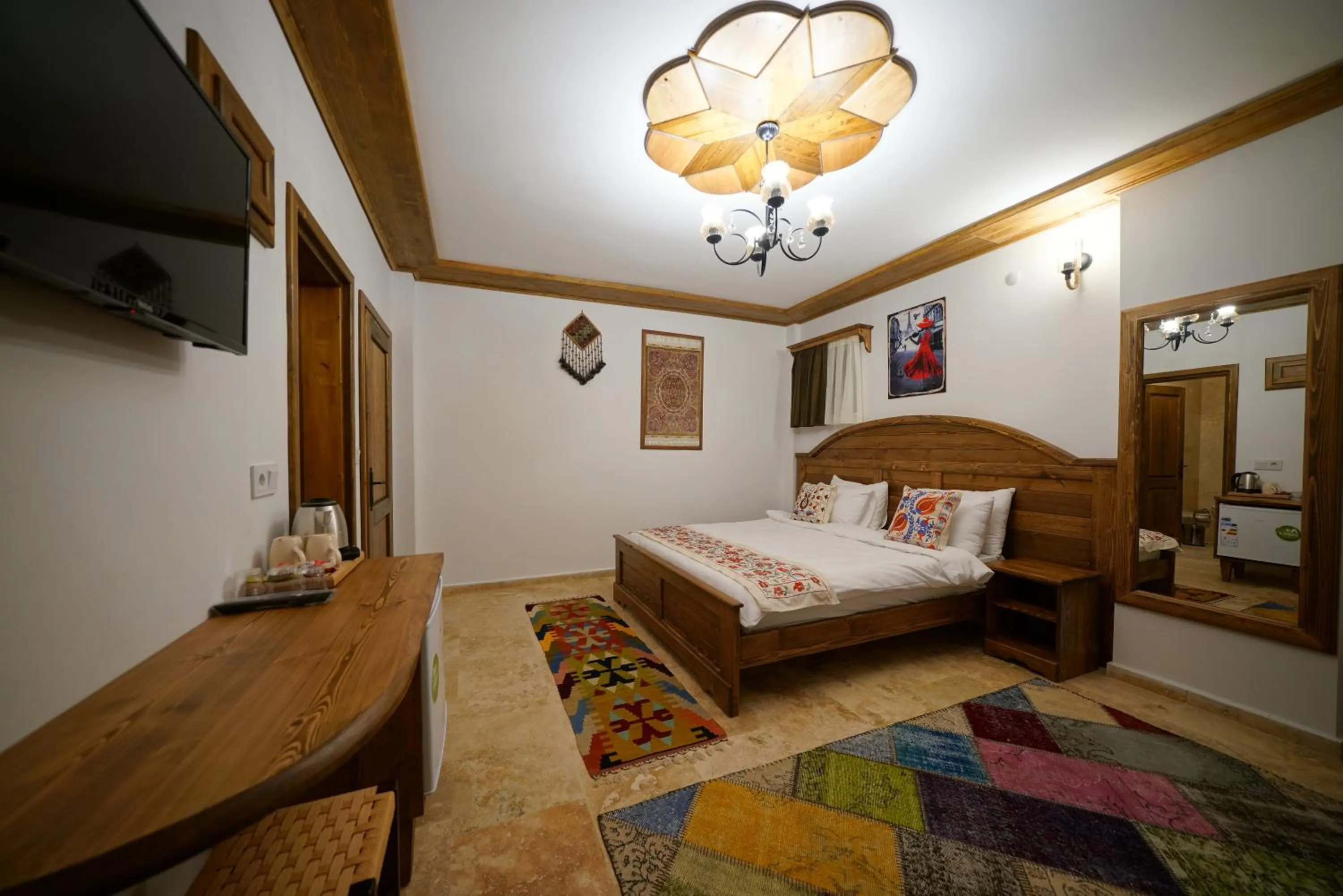 Bed in Pashahan Hotel