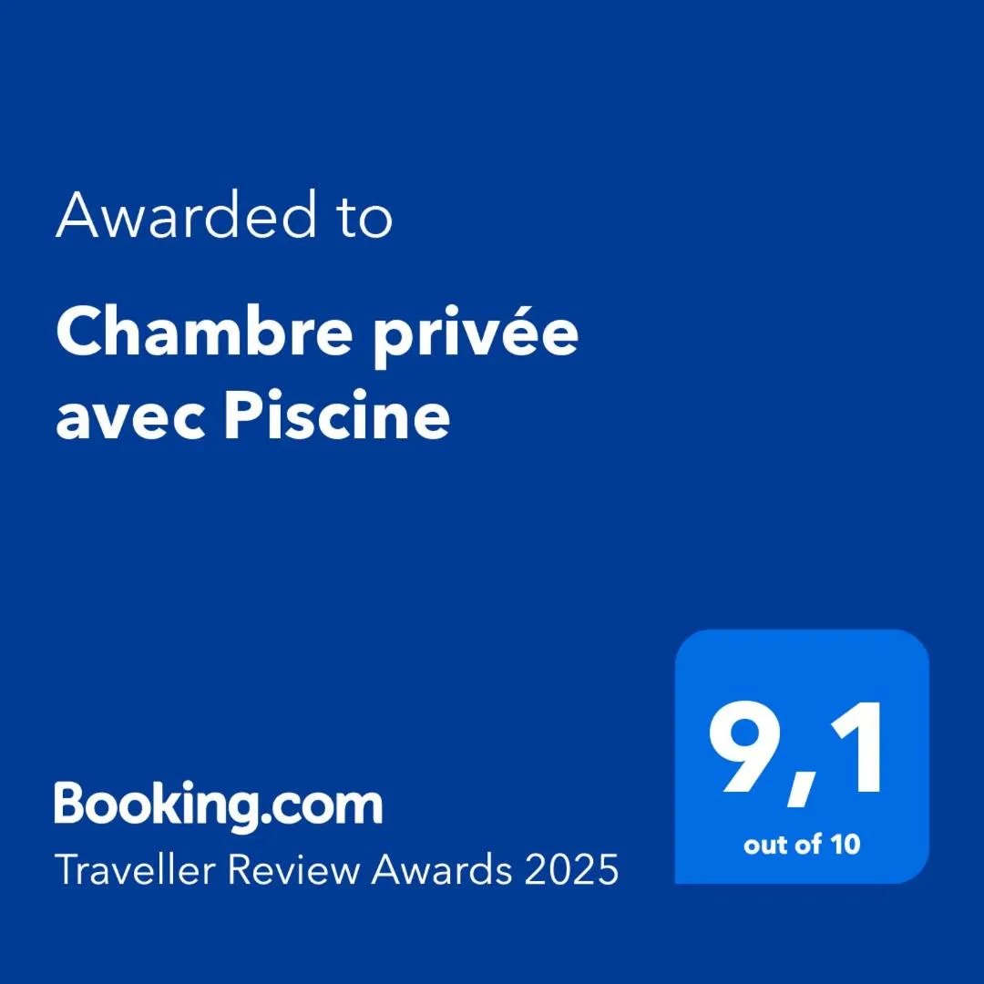 Chambre privée avec Piscine