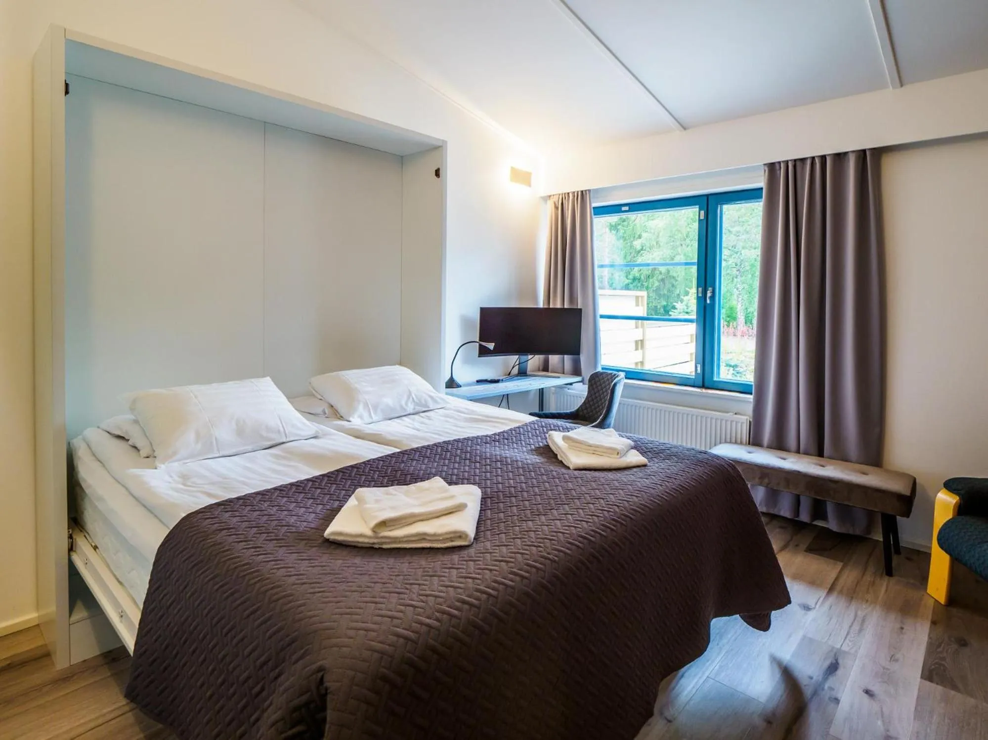 Photo of the whole room, Bed in Polku Hotelli