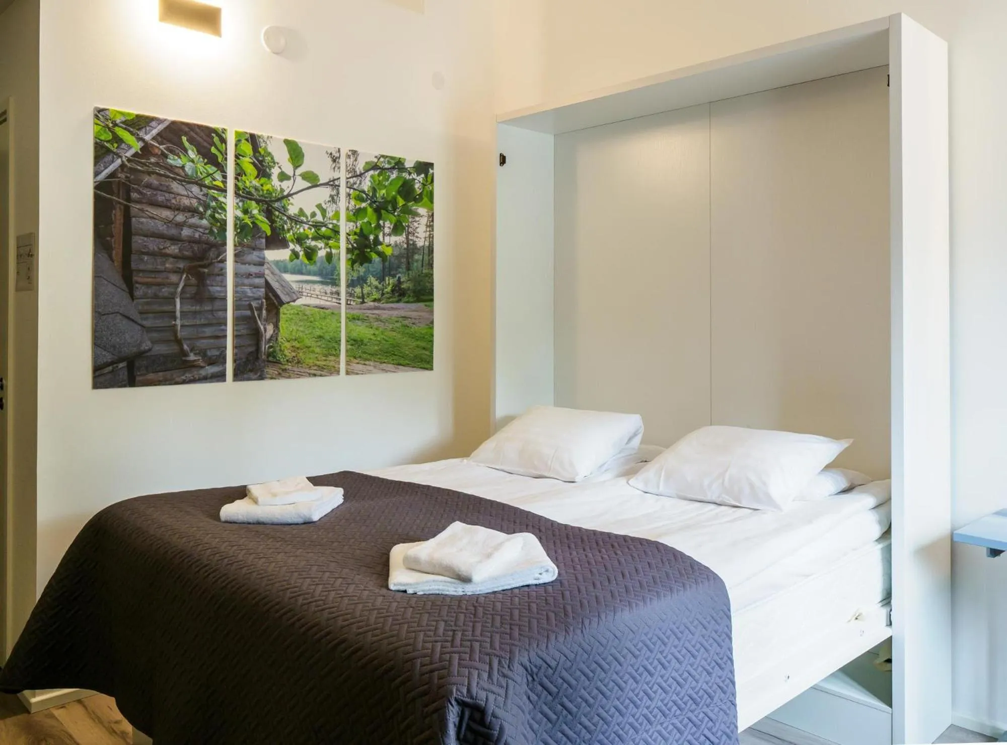 Photo of the whole room, Bed in Polku Hotelli