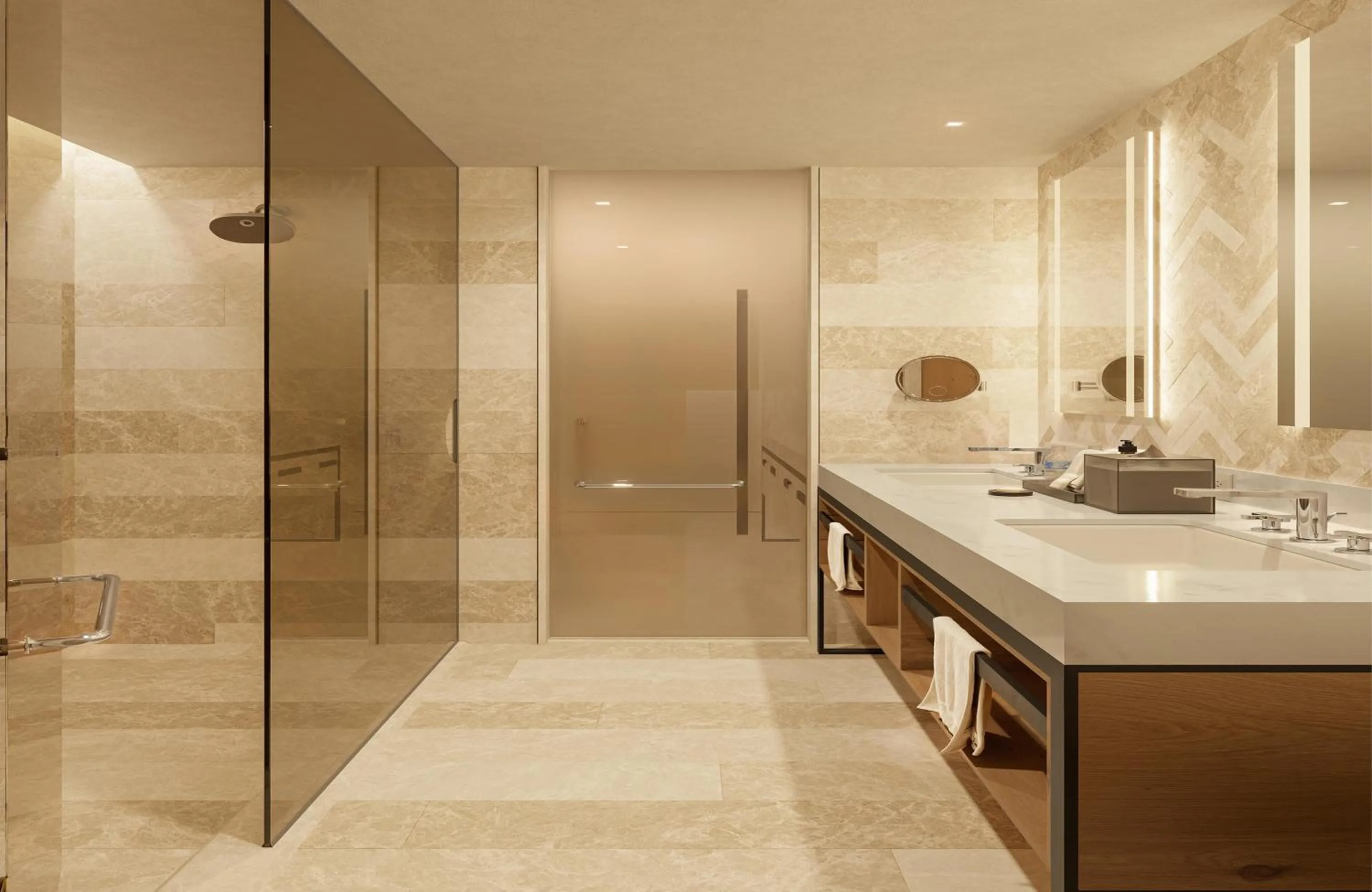 Bathroom in Hilton Mexico City Reforma