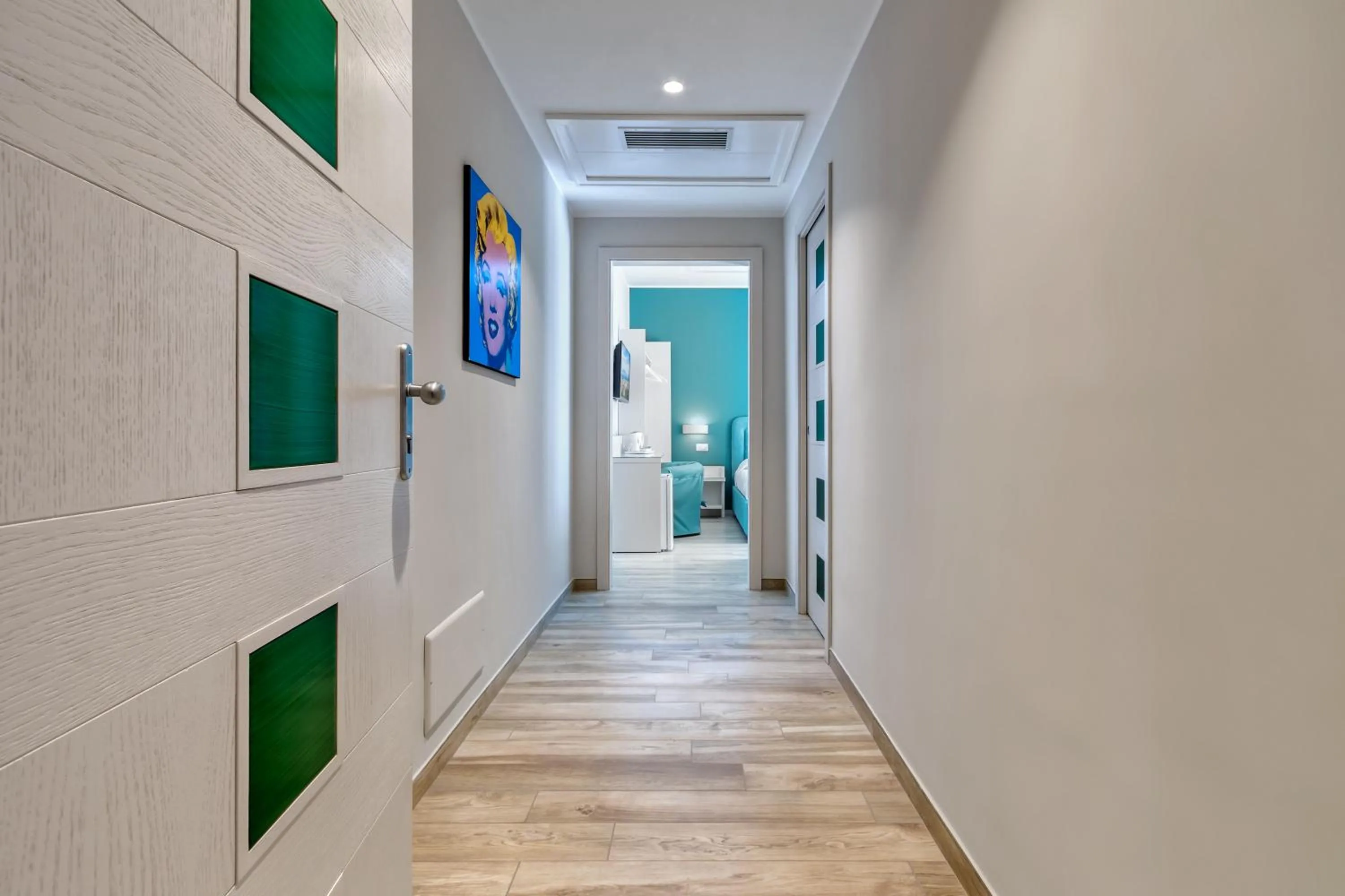 Bedroom in Tiffany Suites