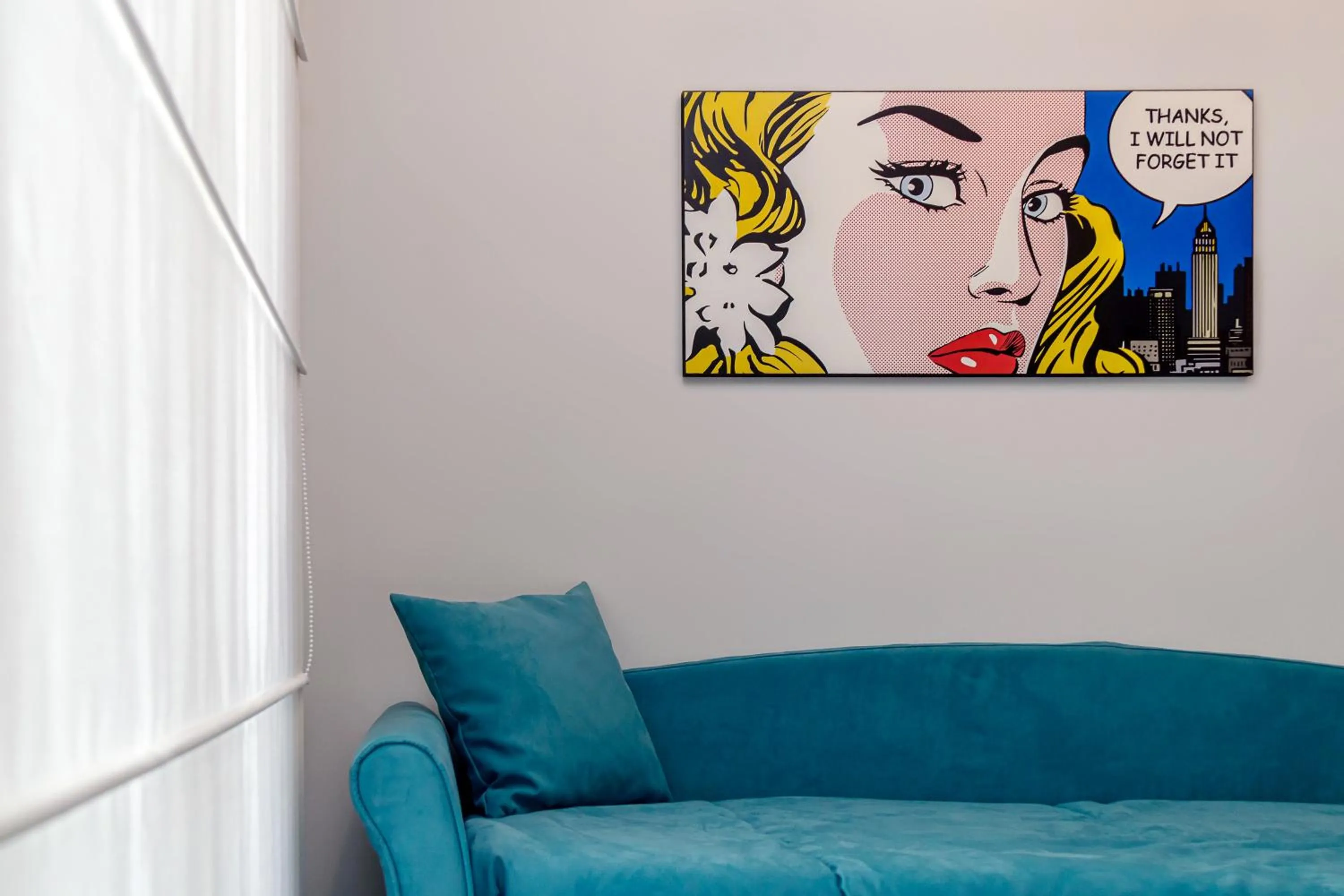 Decorative detail in Tiffany Suites