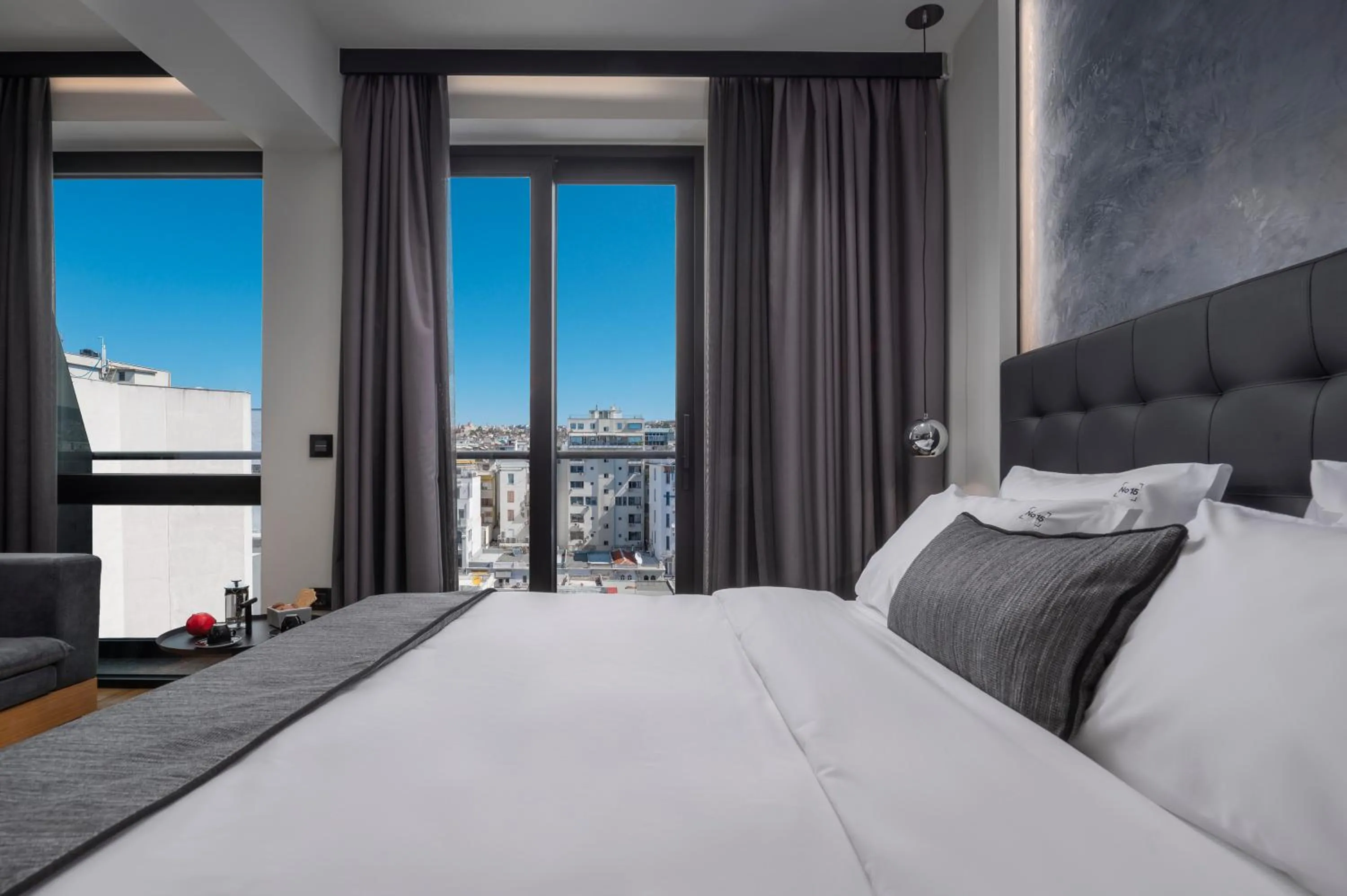 Bed in No 15 Ermou Hotel