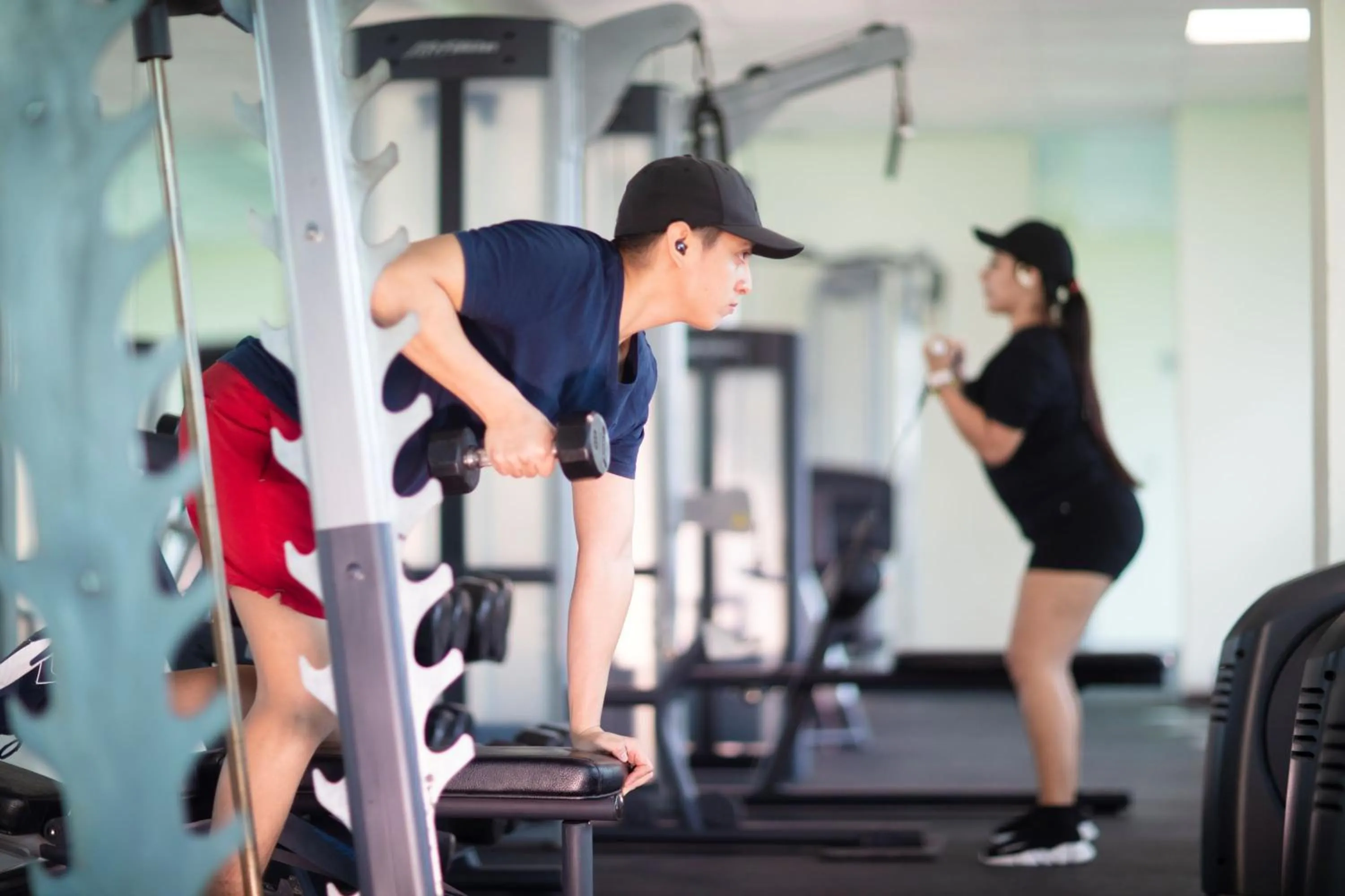 Fitness centre/facilities in Krystal Cancun