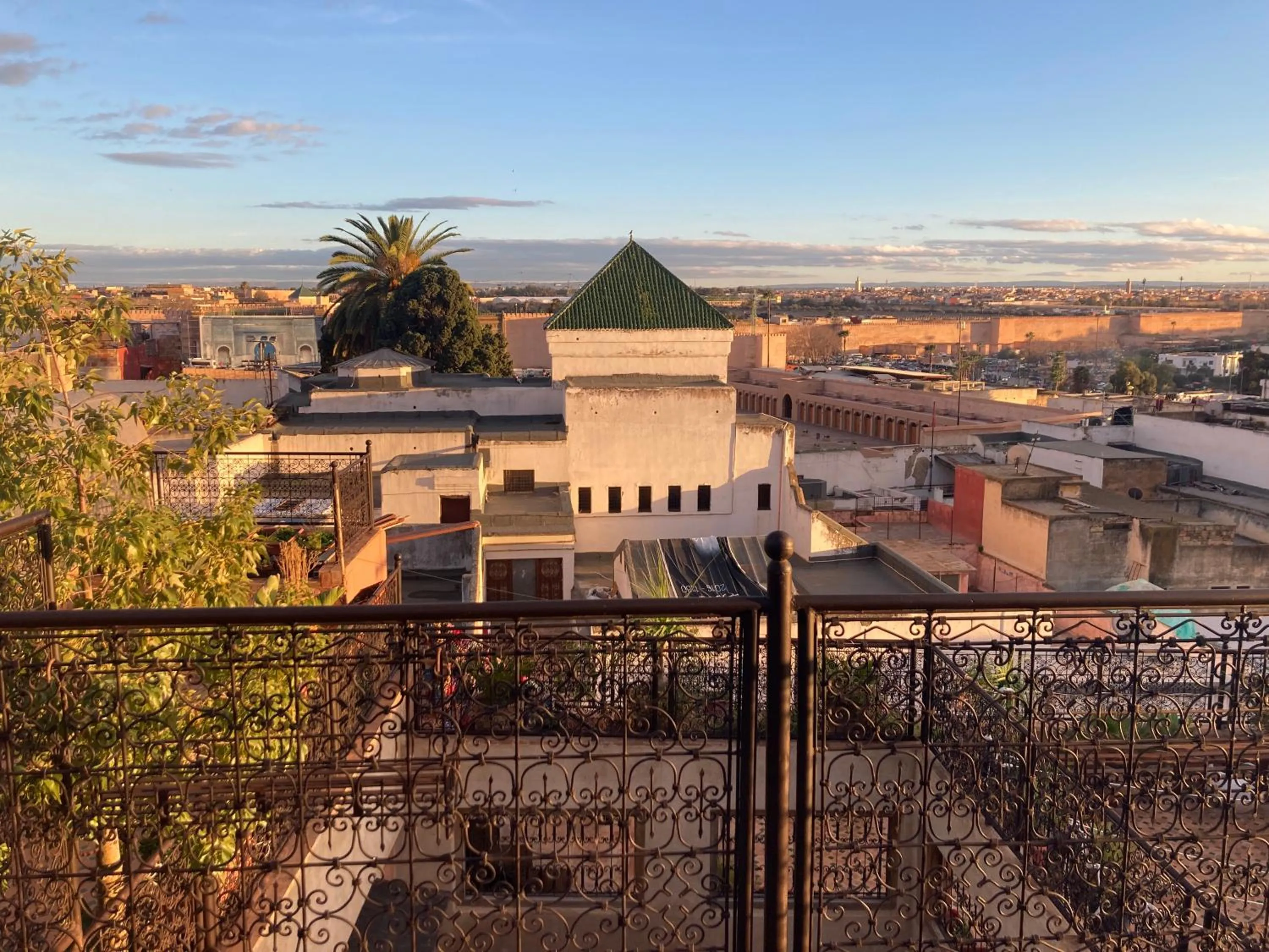 City view in Riad le petit ksar