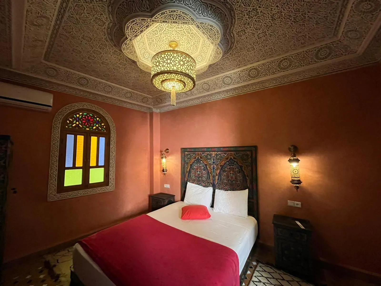 Bedroom, Bed in Riad le petit ksar