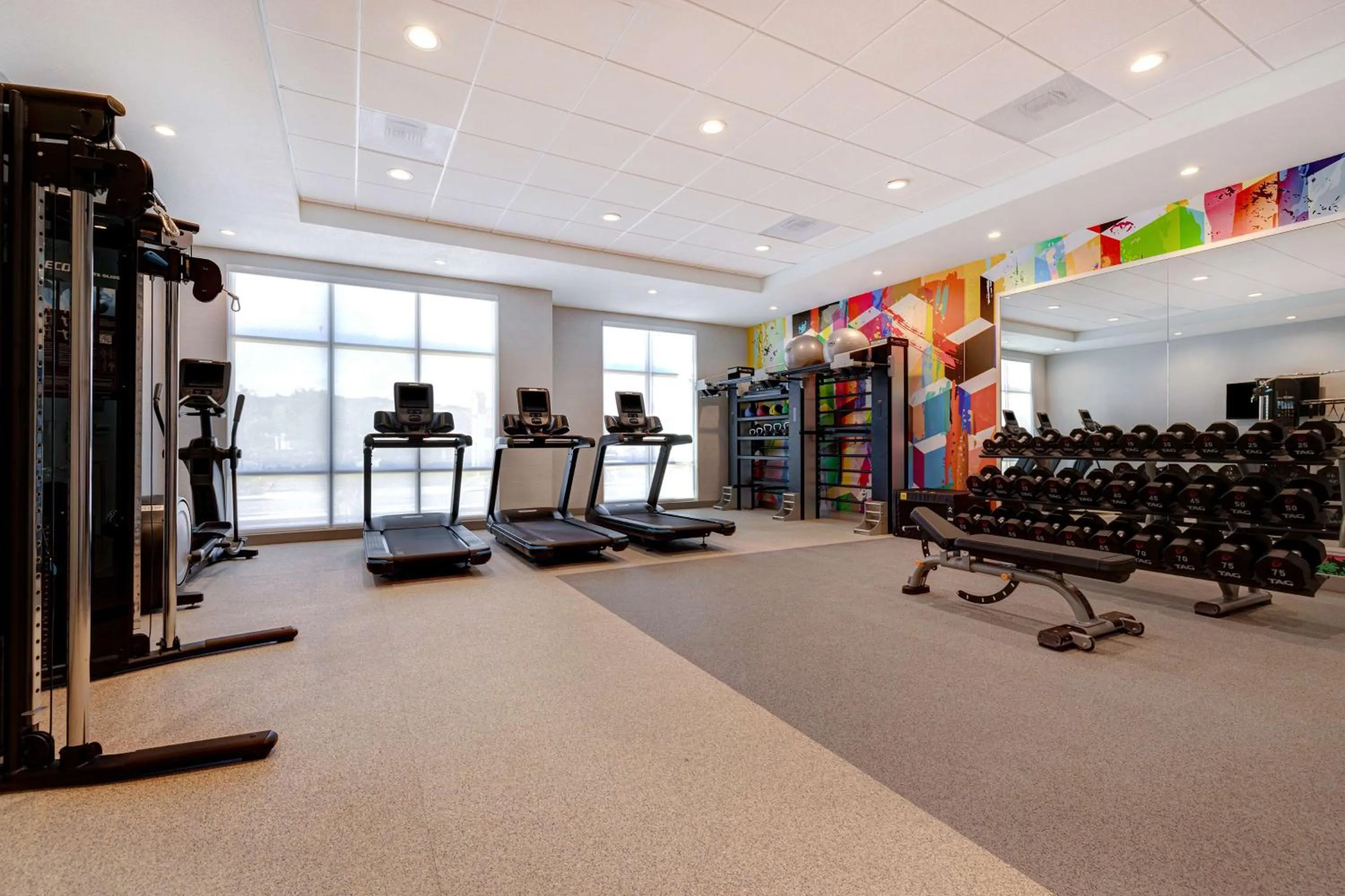 Fitness centre/facilities in Hilton Garden Inn Temecula