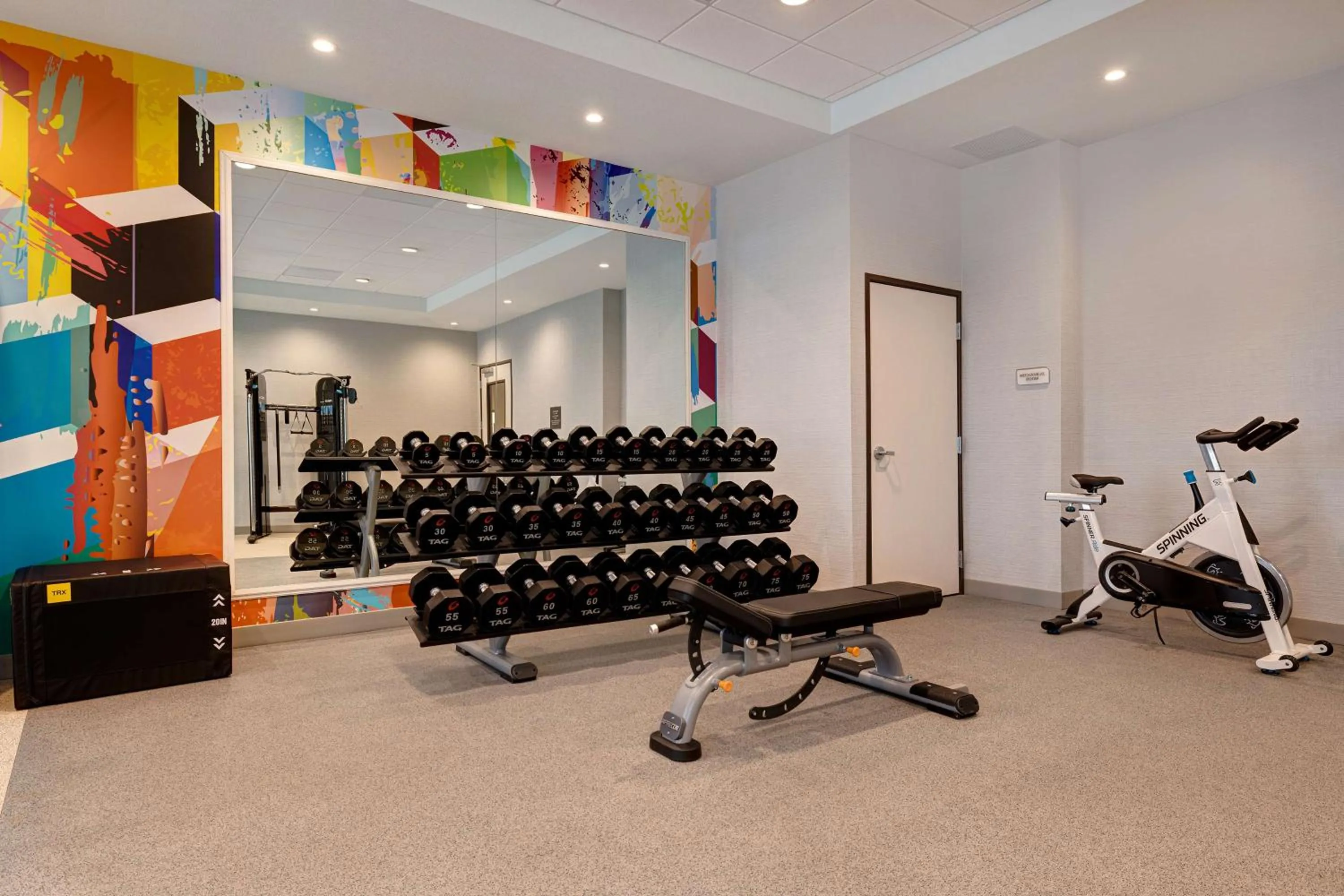 Fitness centre/facilities in Hilton Garden Inn Temecula