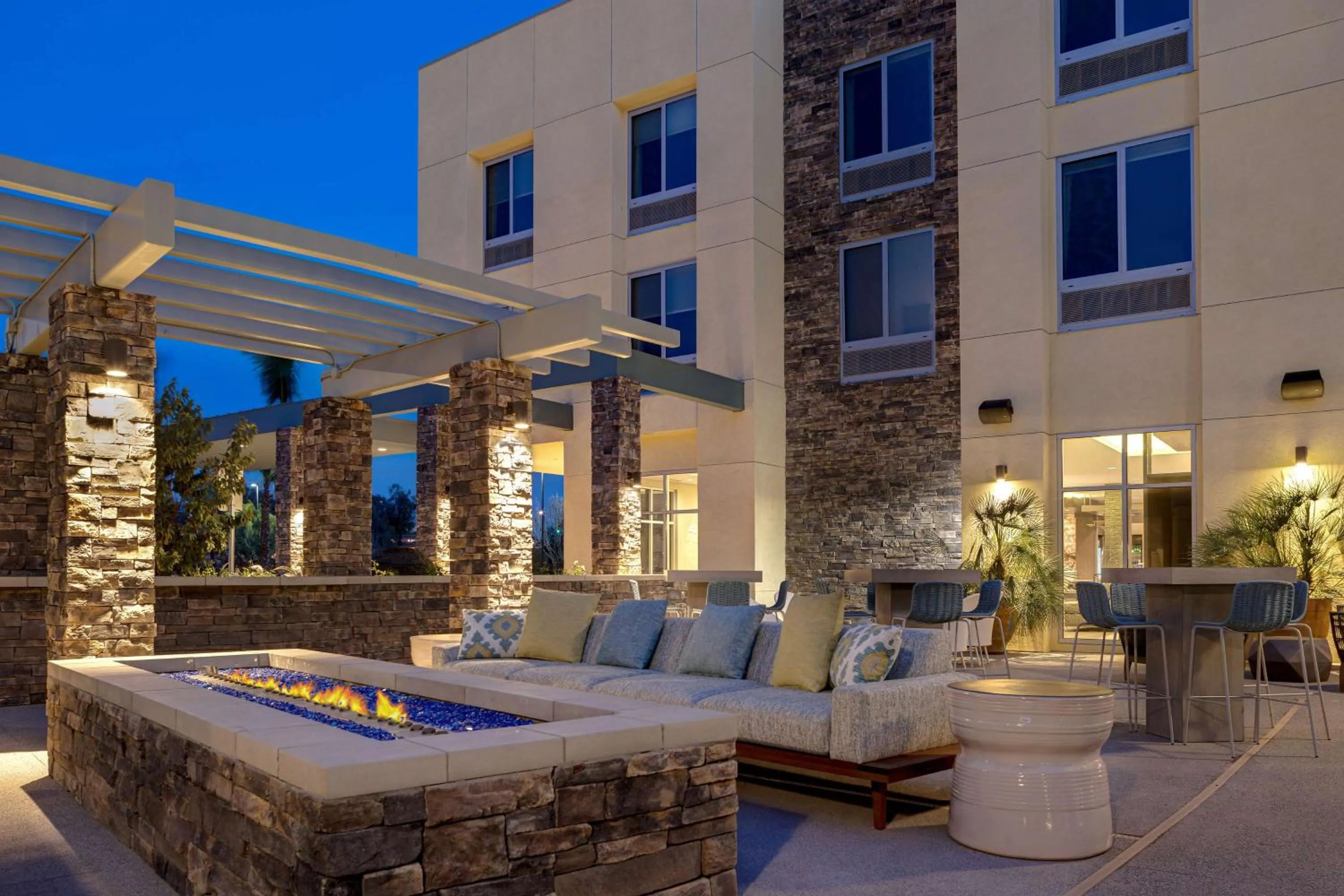 Patio in Hilton Garden Inn Temecula