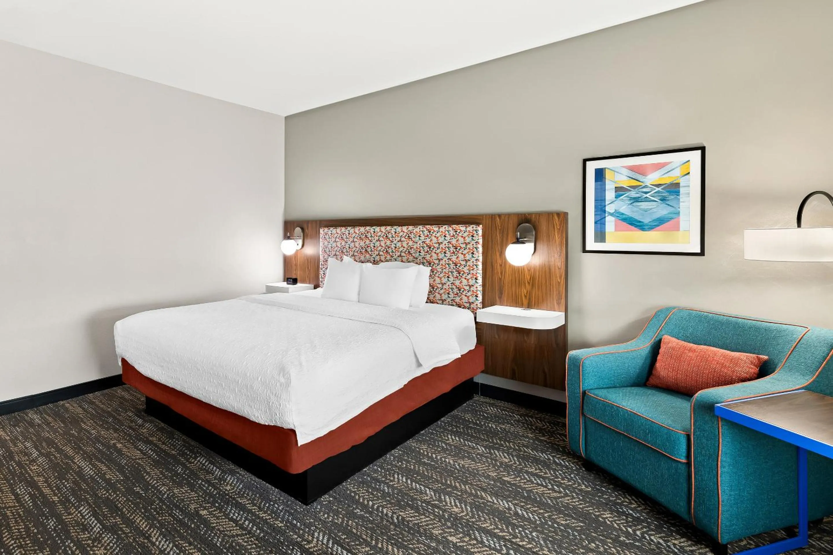 Bedroom, Bed in Hampton Inn Longview