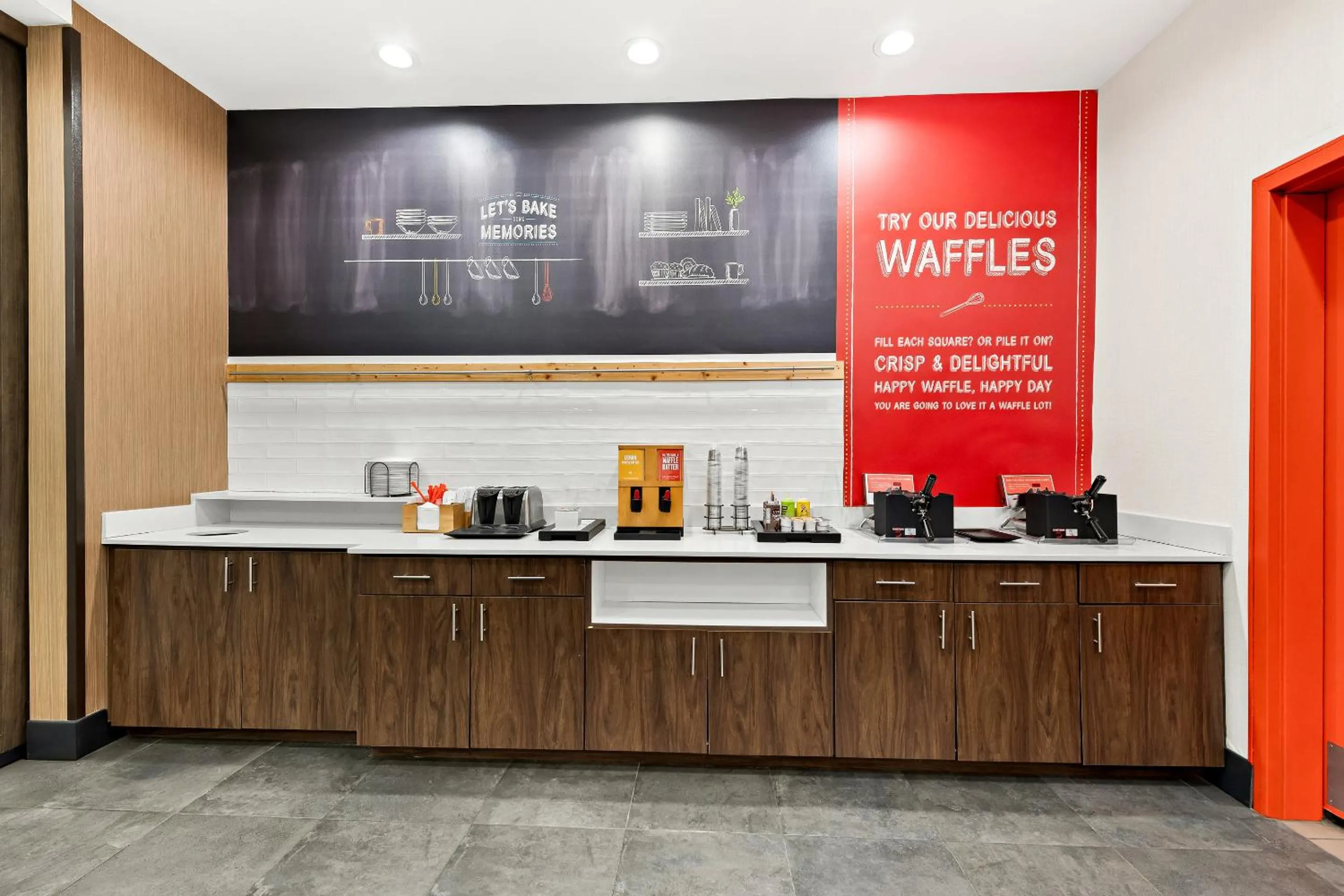 Breakfast in Hampton Inn Longview