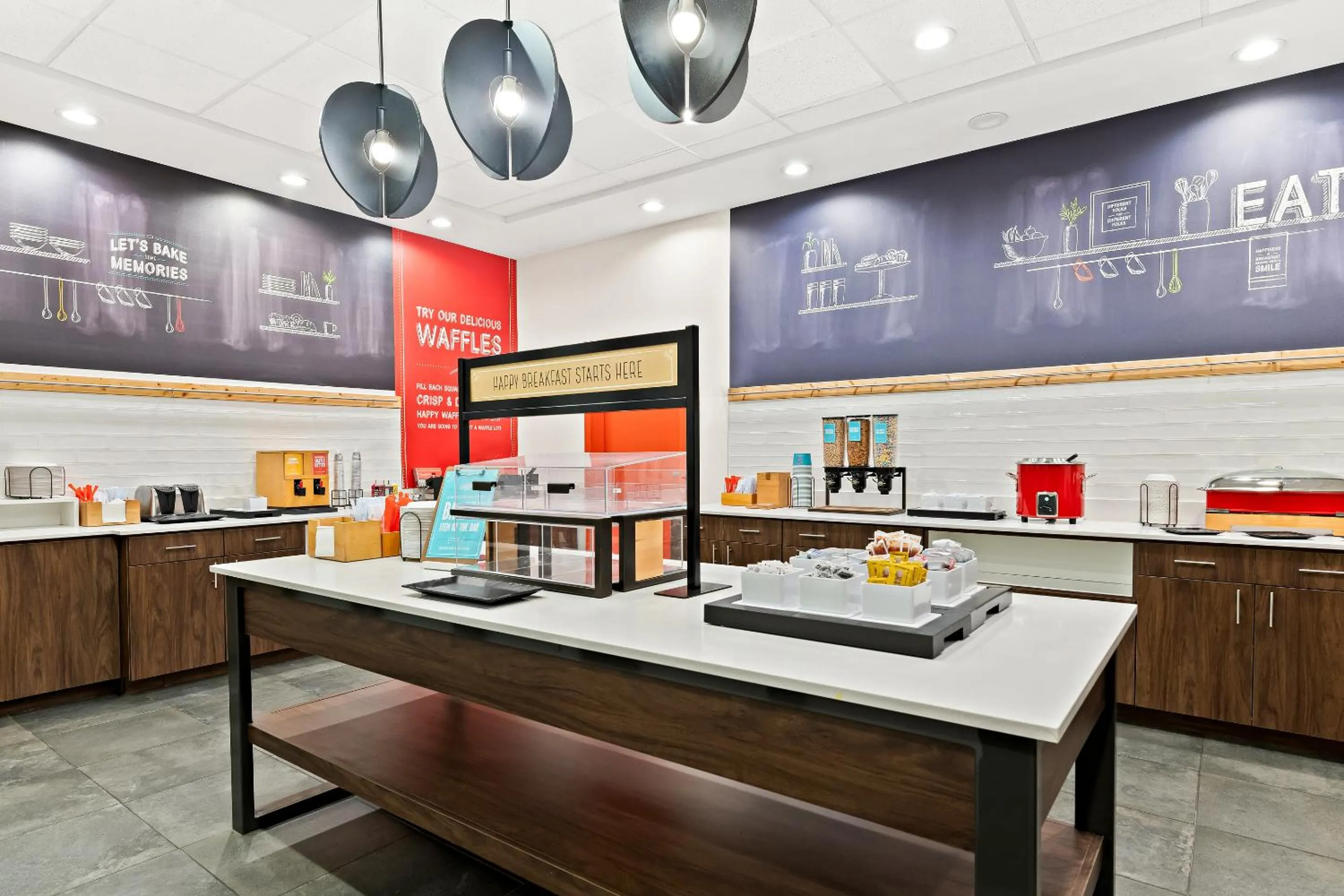 Breakfast in Hampton Inn Longview