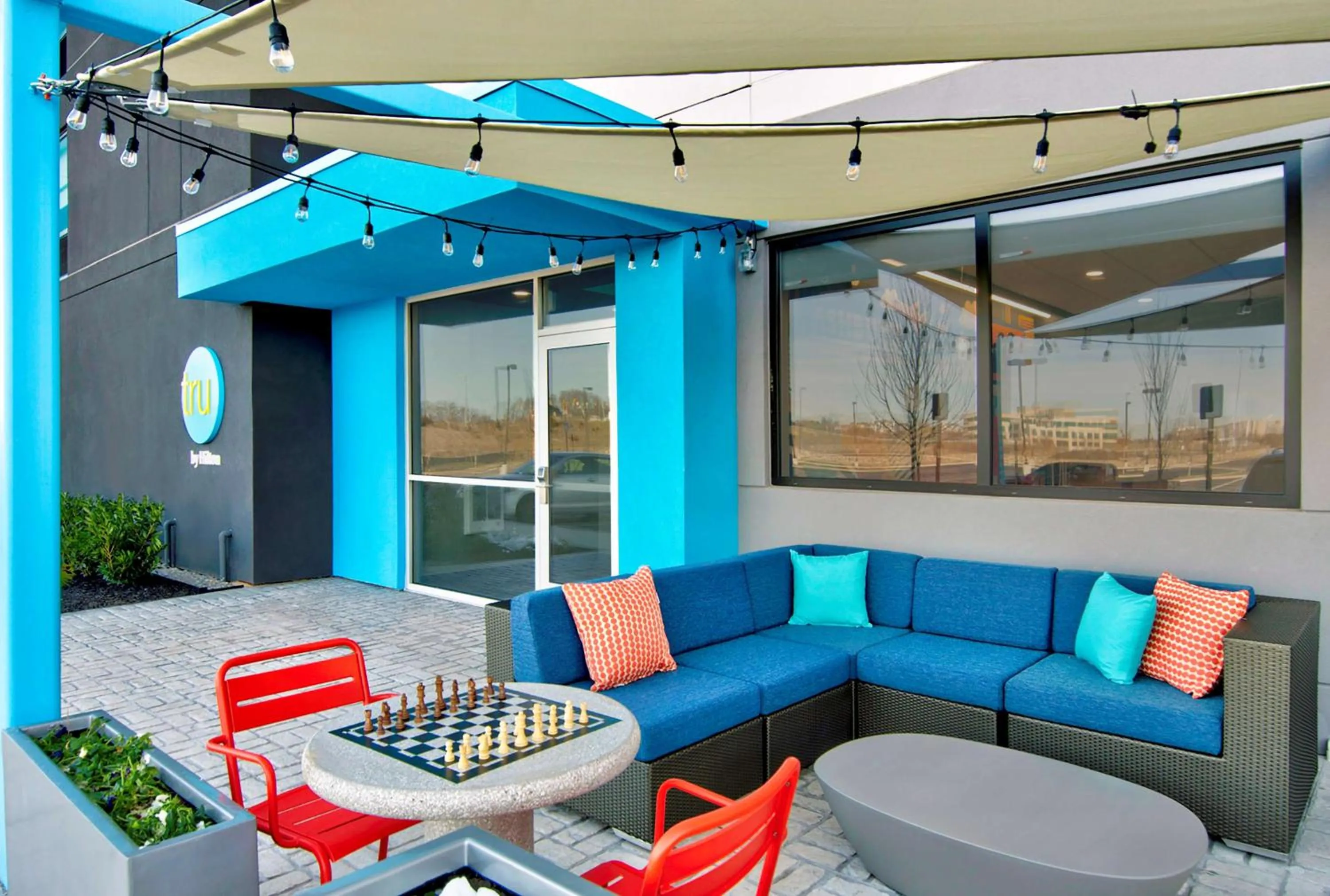 Patio in Tru By Hilton Ashburn One Loudoun, Va