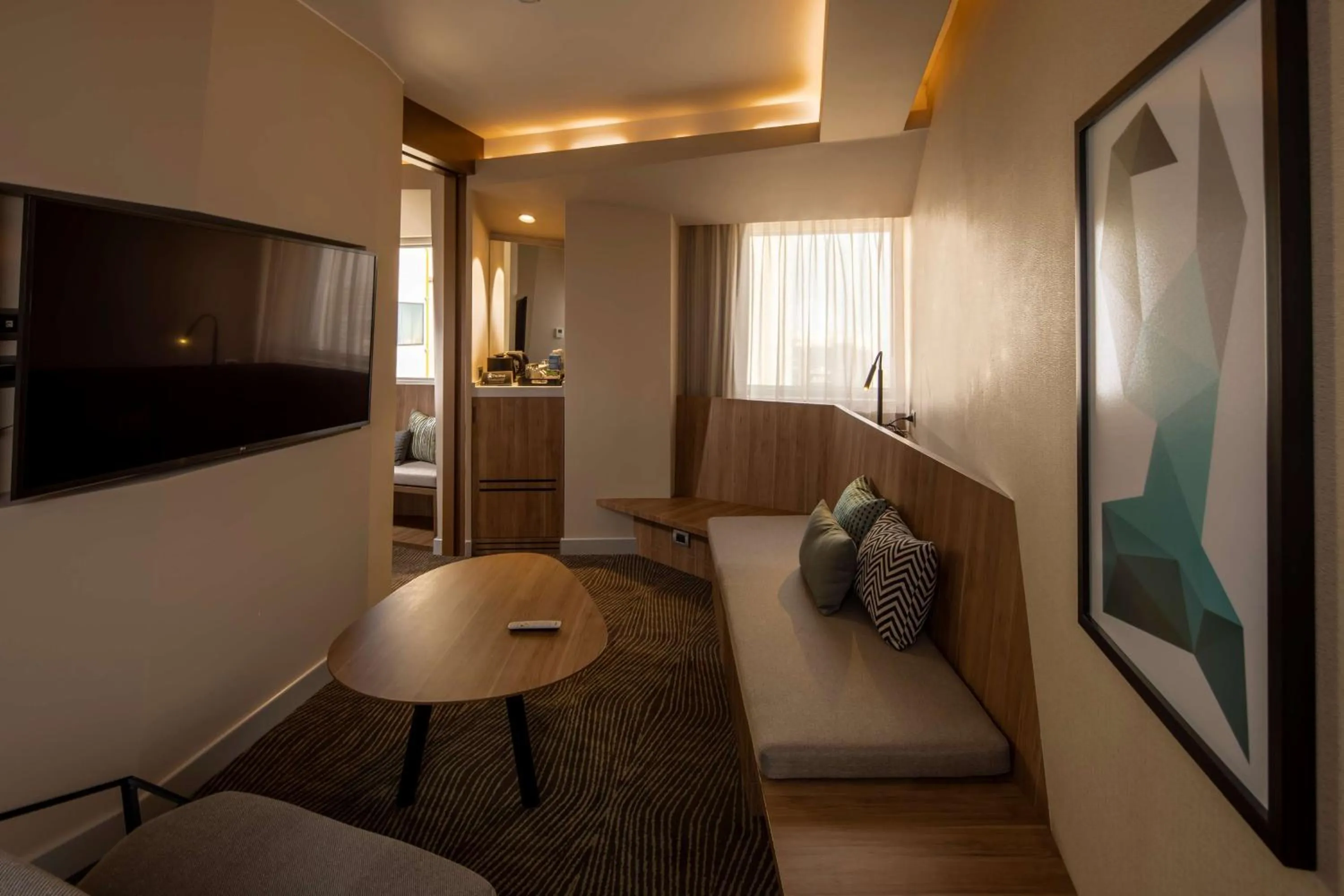 Living room in Hilton Garden Inn Lima Miraflores