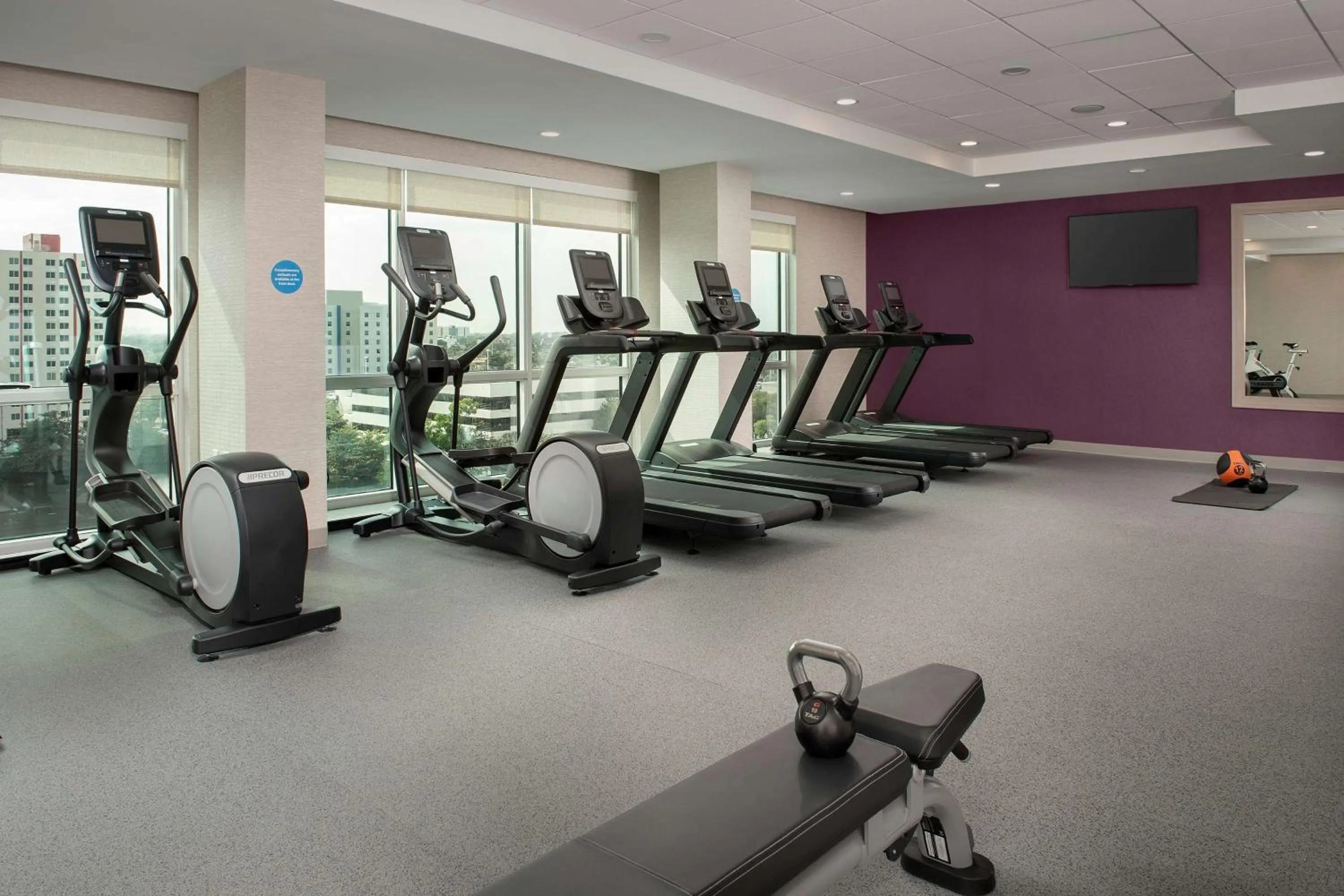 Fitness centre/facilities in Home2 Suites By Hilton Miami Airport South Blue Lagoon