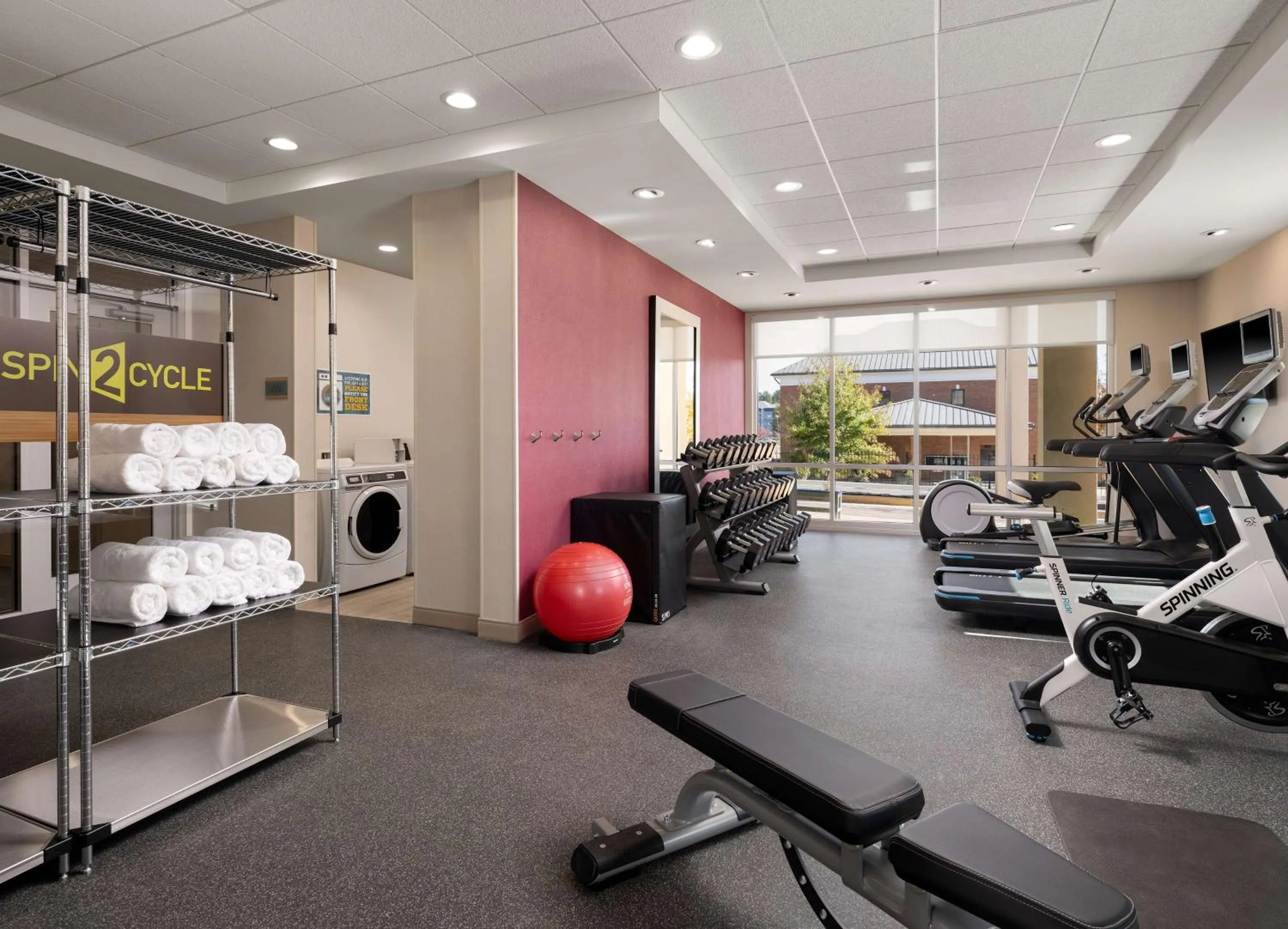 Fitness centre/facilities in Home2 Suites By Hilton Tupelo