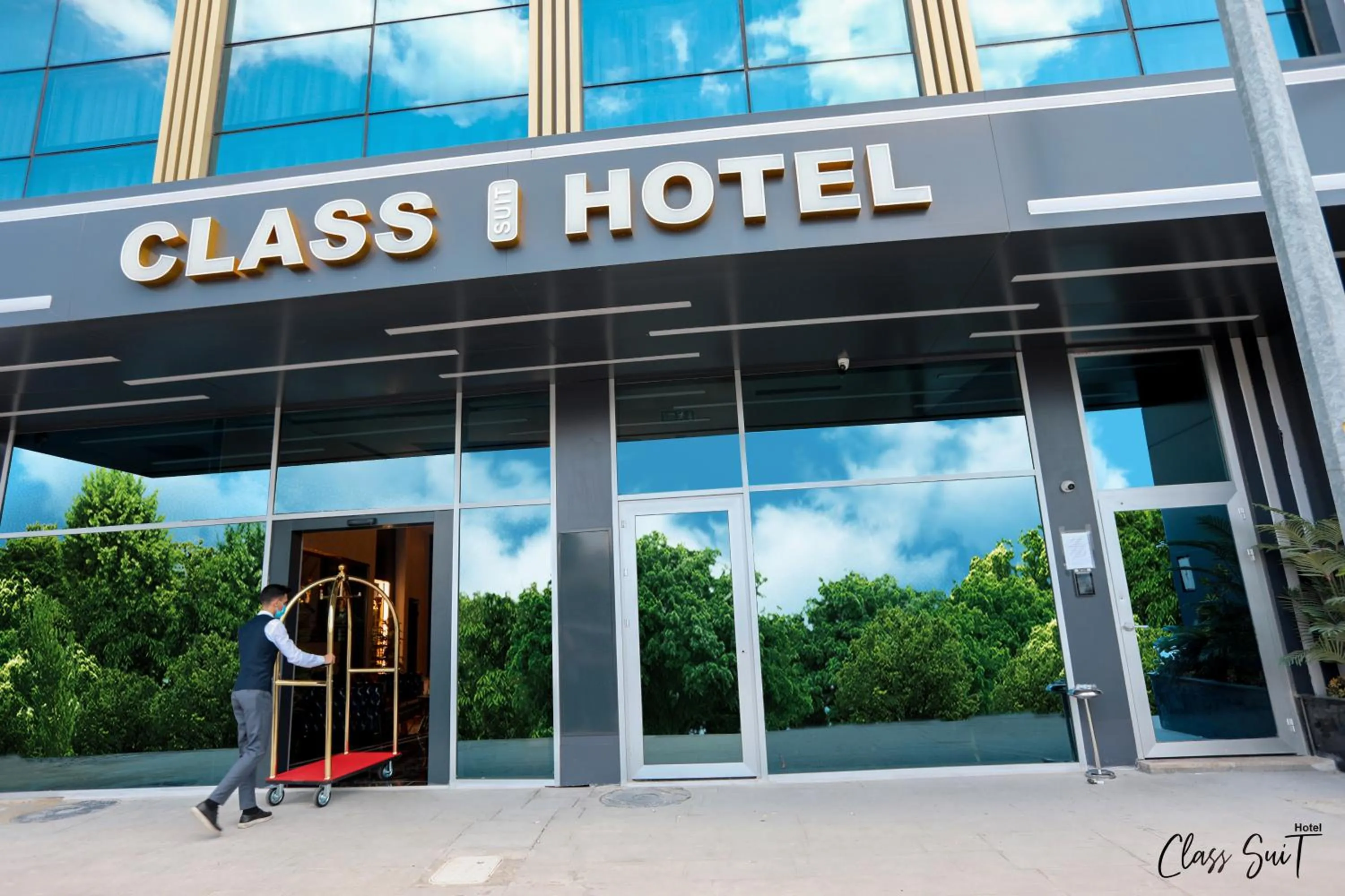 Property building in Class Suit Hotel
