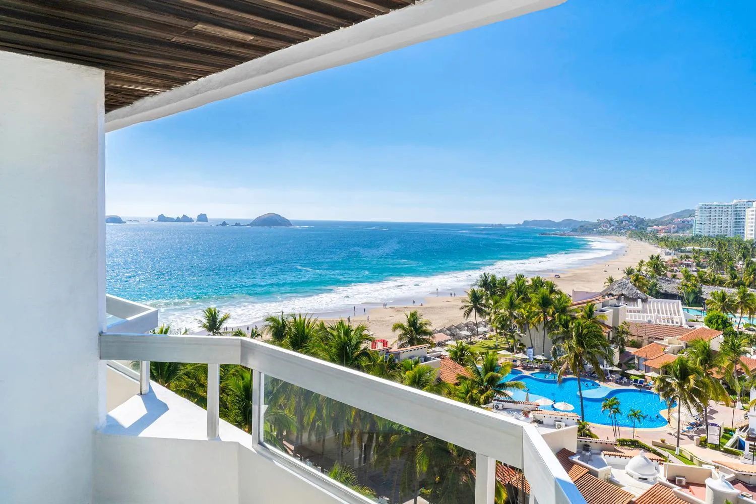 Sea view in Krystal Ixtapa All Inclusive