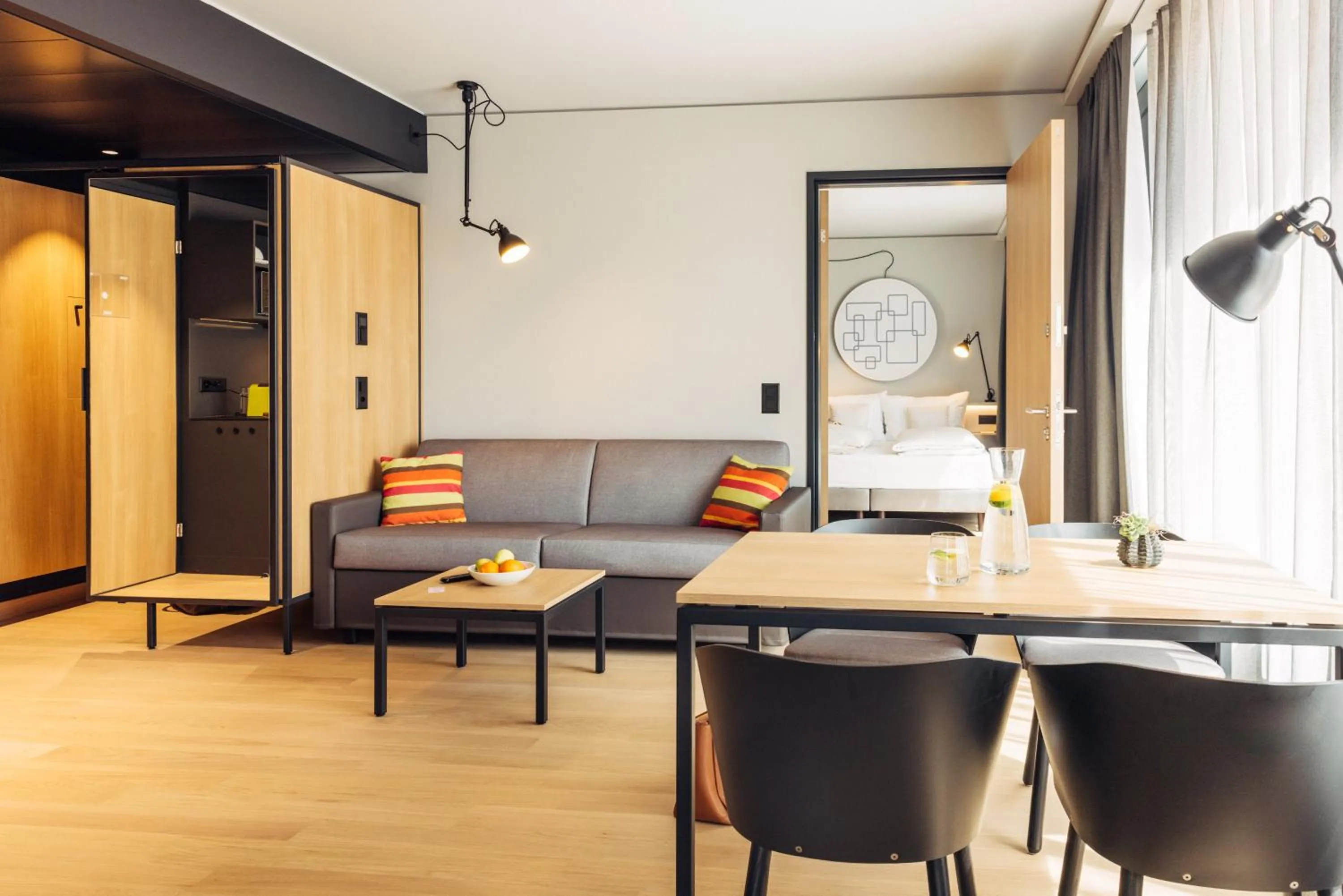 Living room in harry's home Bern-Expo