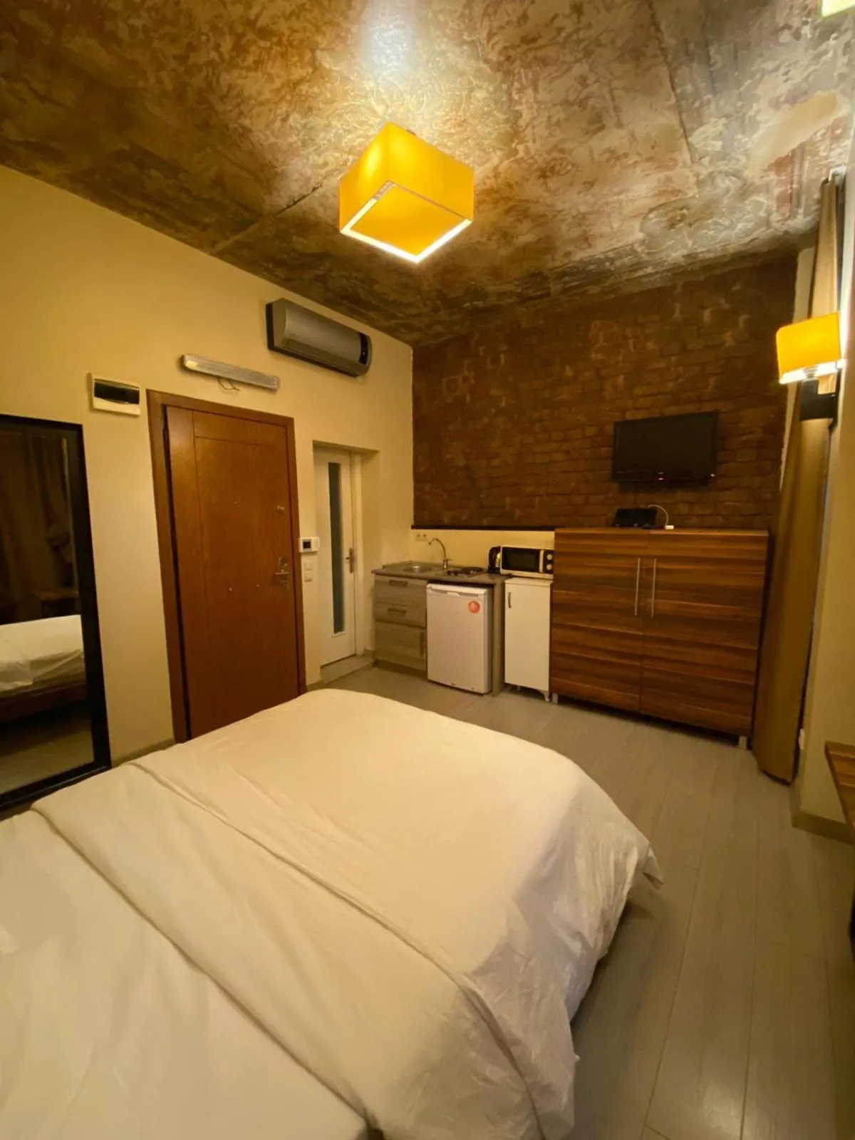 Bed in MEDUSA APART HOTEL