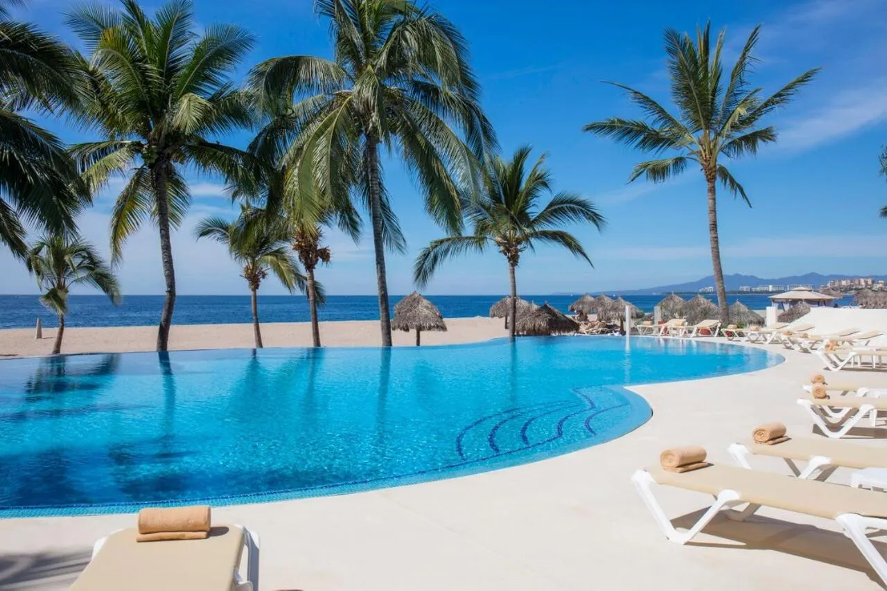 Pool view in Krystal Vallarta