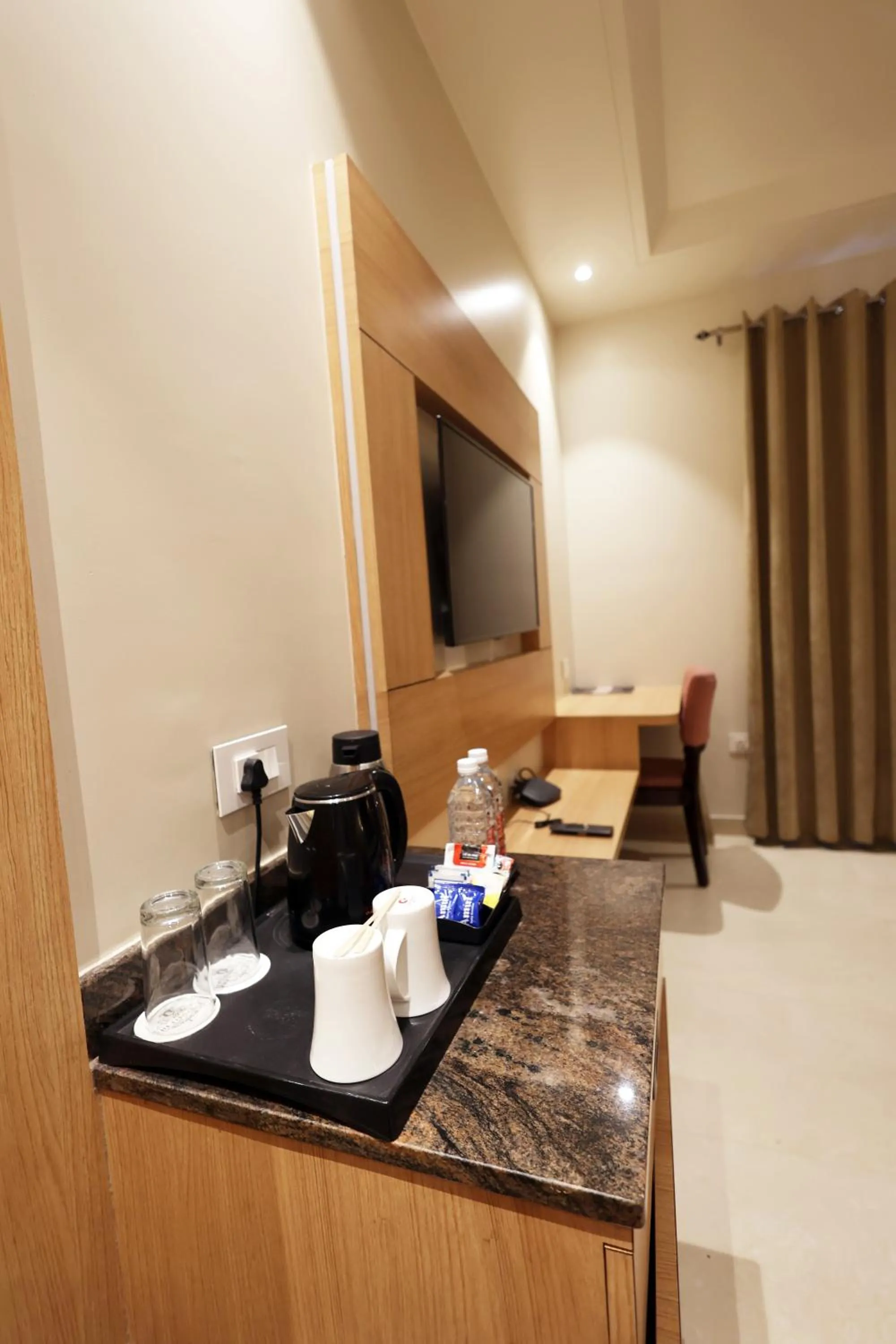 Bed in The Elegance Hotel