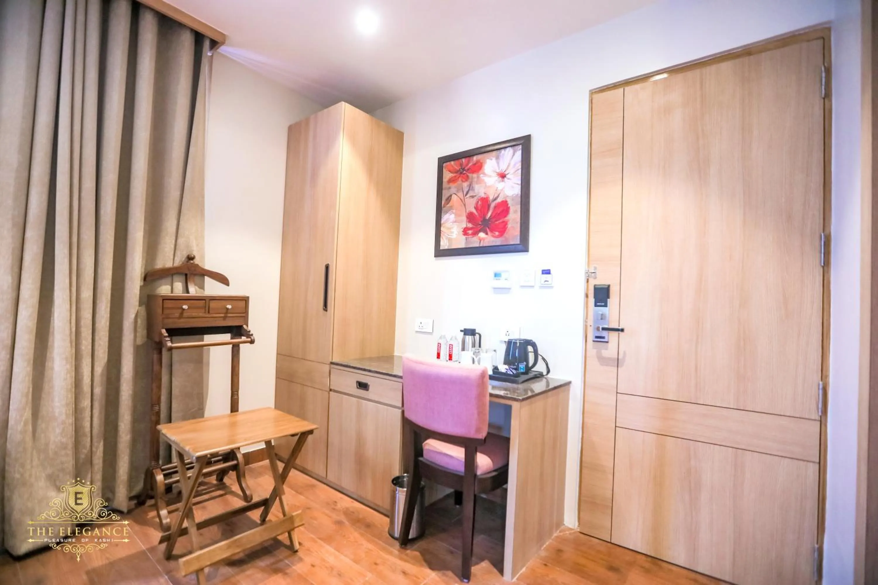 Seating area in The Elegance Hotel