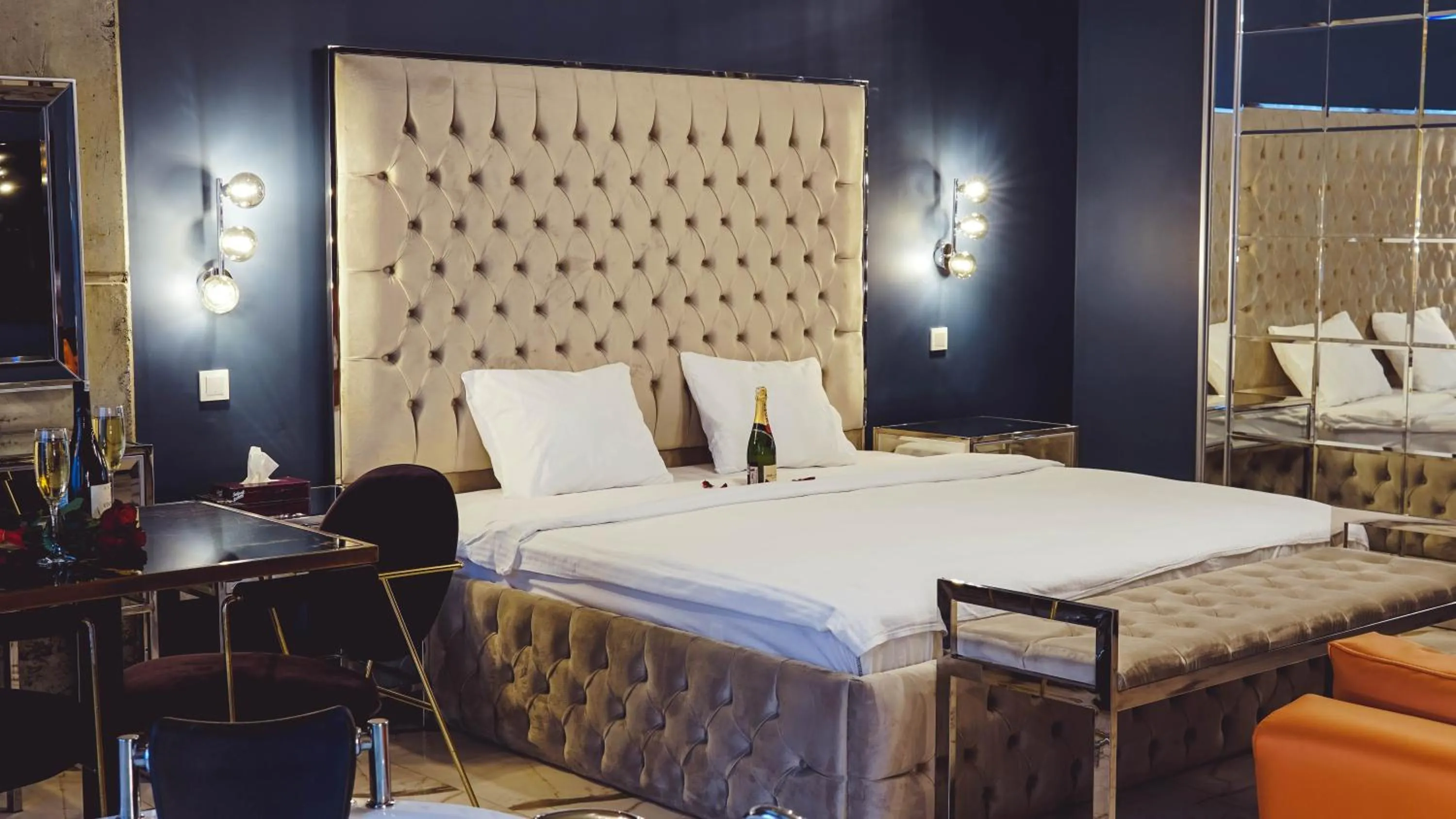 Bedroom, Bed in Mas Suites Karaköy