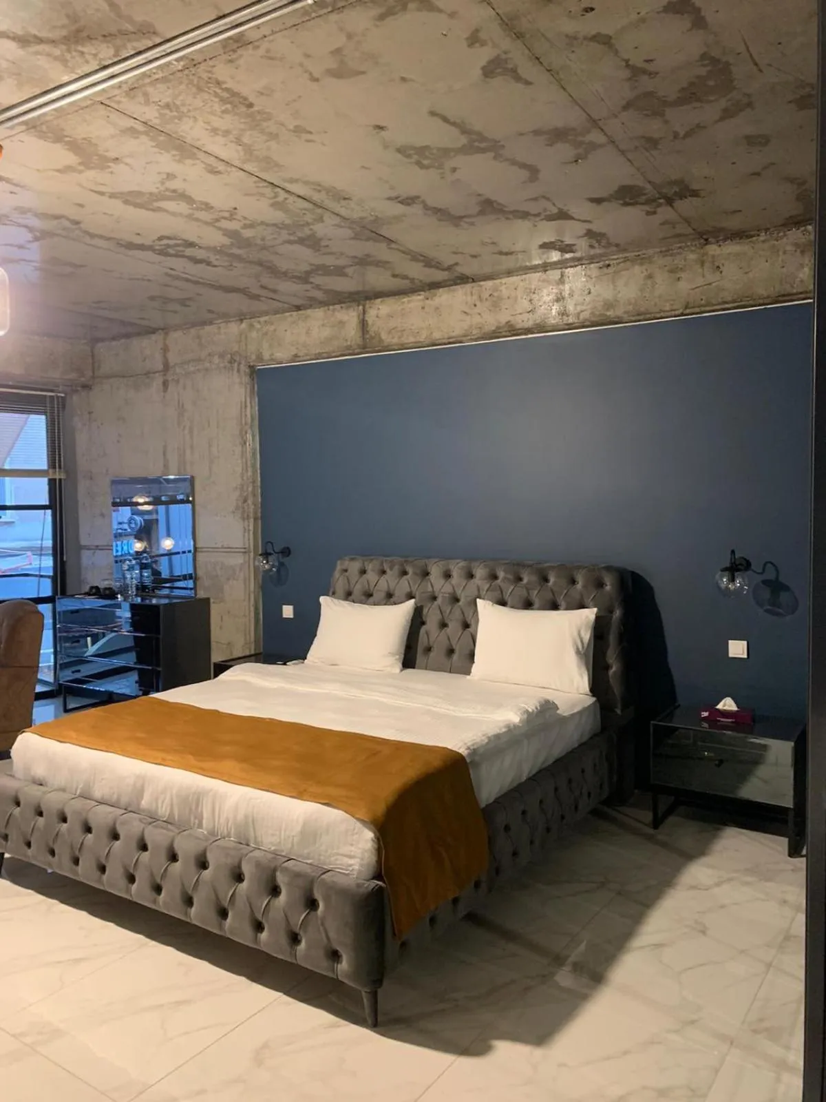 Bed in Mas Suites Karaköy