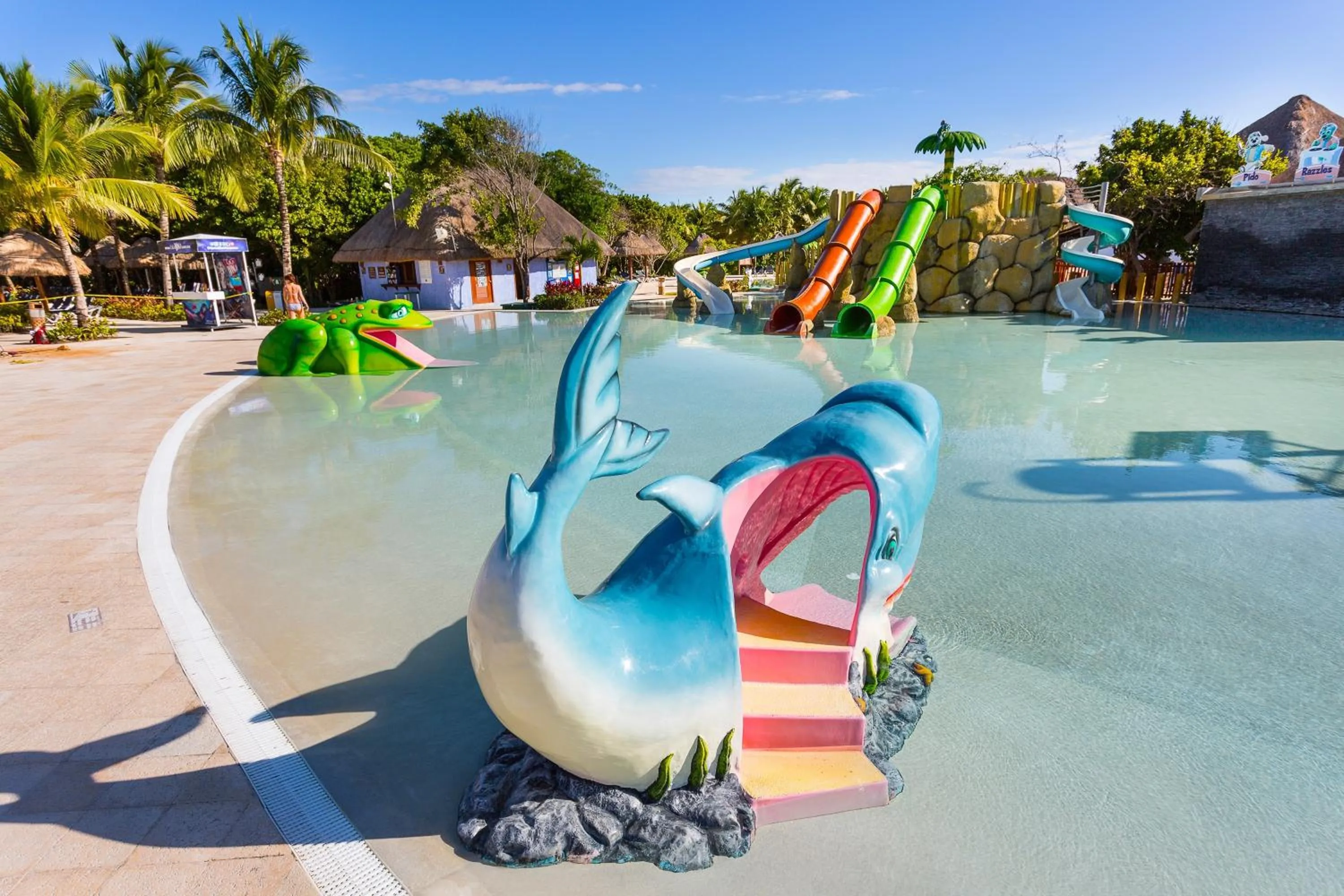 Aqua park in Grand Palladium Colonial Resort & Spa - All Inclusive