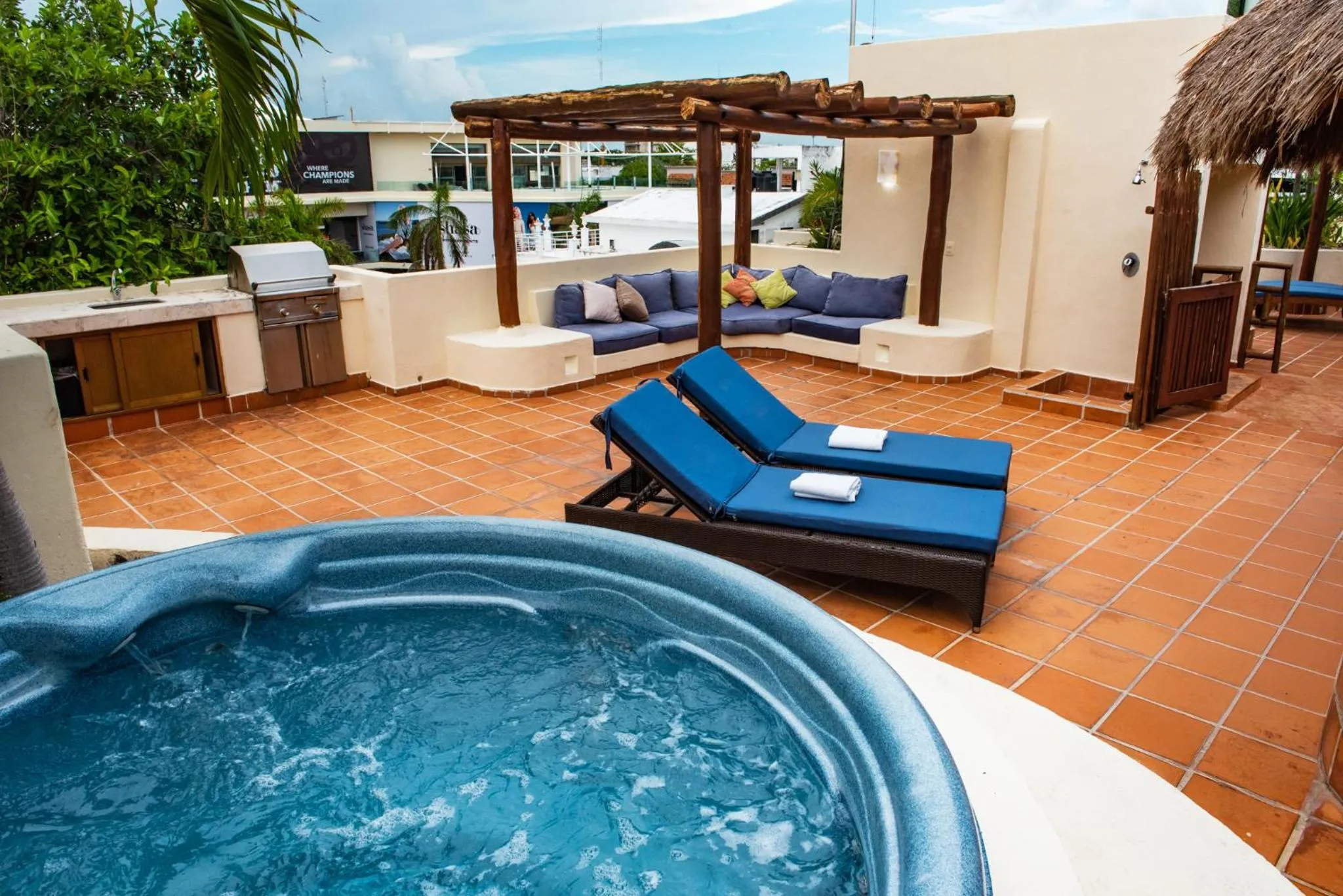 Balcony/Terrace in Porto Playa Condo Hotel and Beach Club