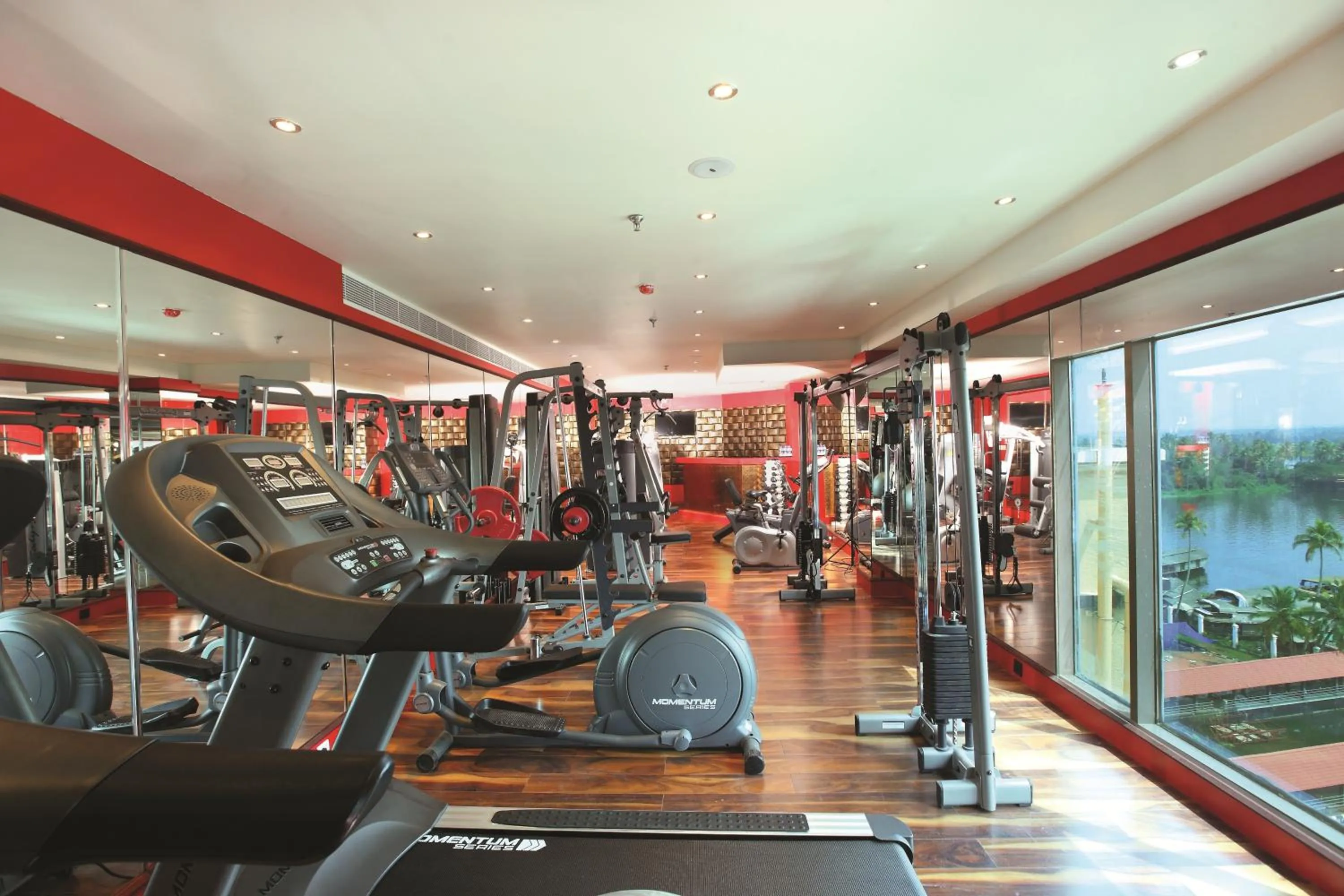 Fitness centre/facilities in Ramada by Wyndham Alleppey
