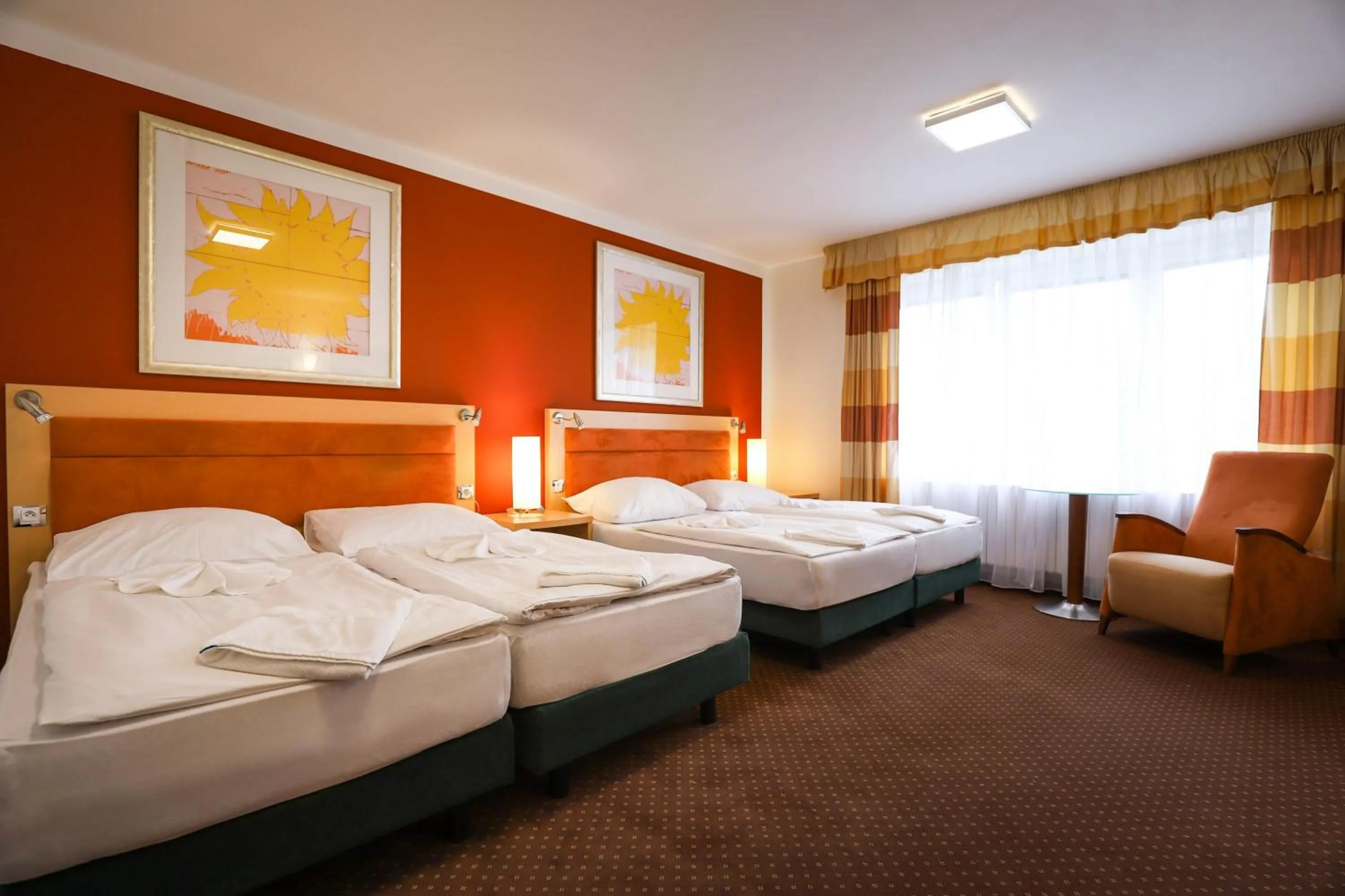 Bedroom, Bed in Active & Wellness Hotel Subterra