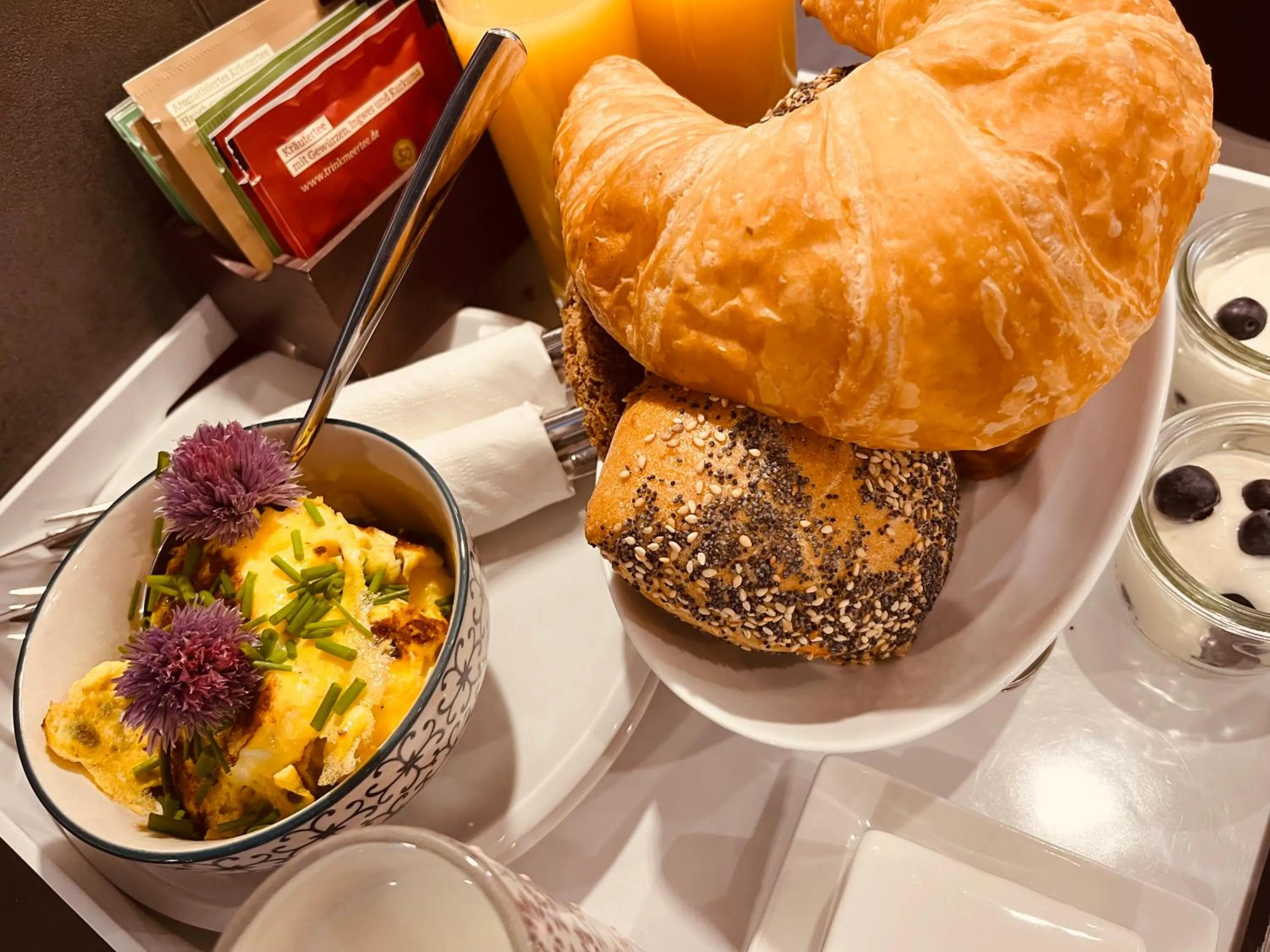 Breakfast in Hof Steinhütten