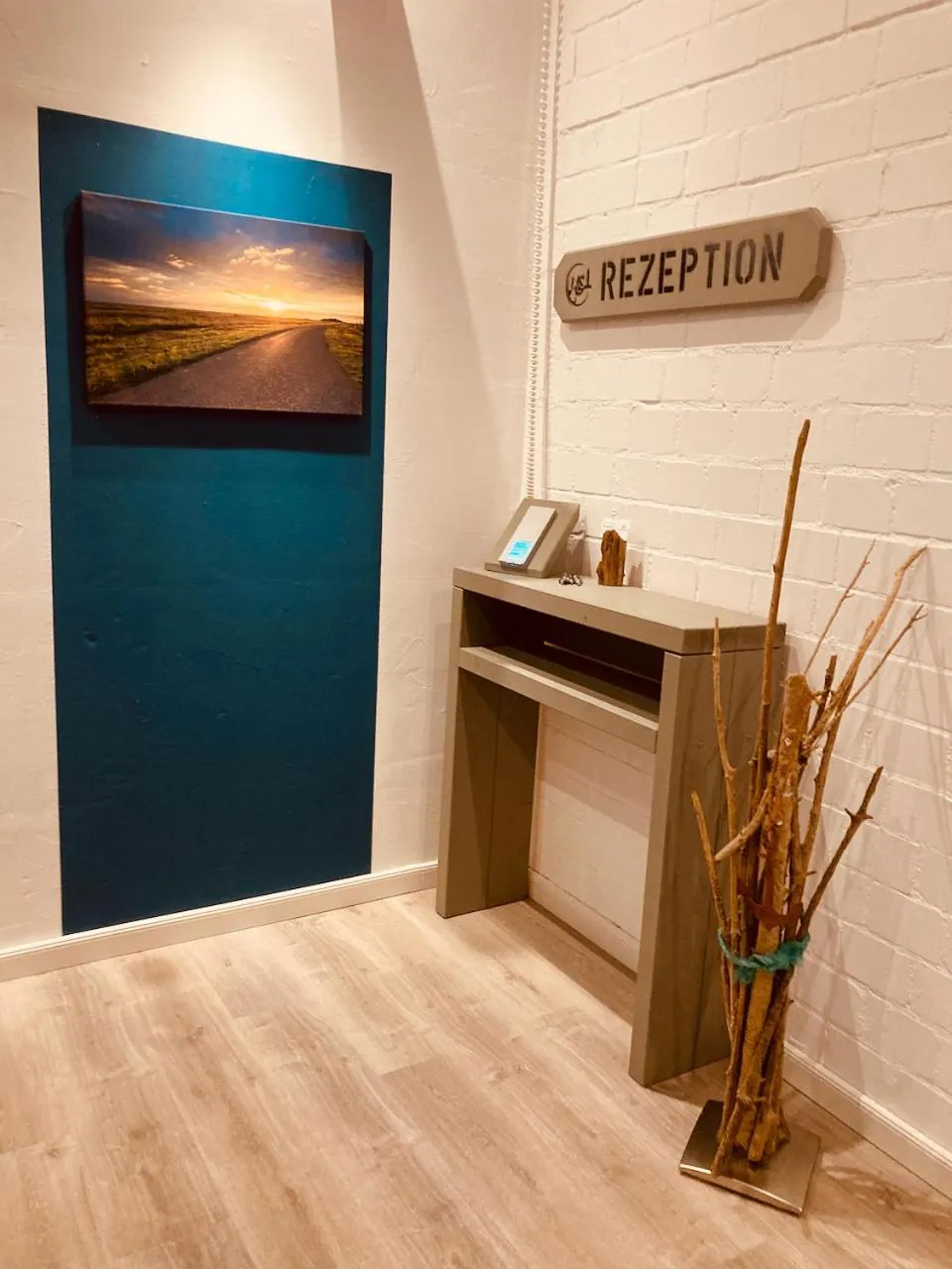 Lobby or reception in Hof Steinhütten