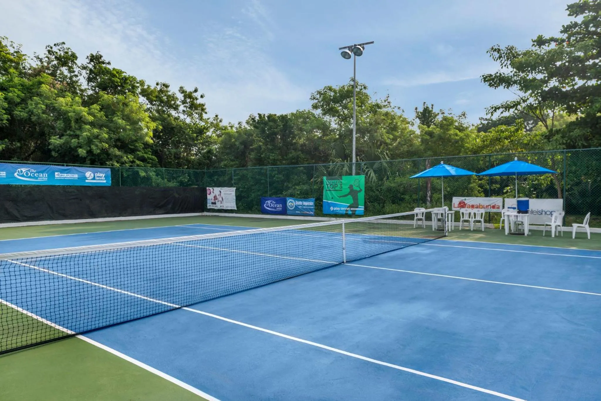 Tennis court in Ocean Maya Royale Adults Only - All Inclusive