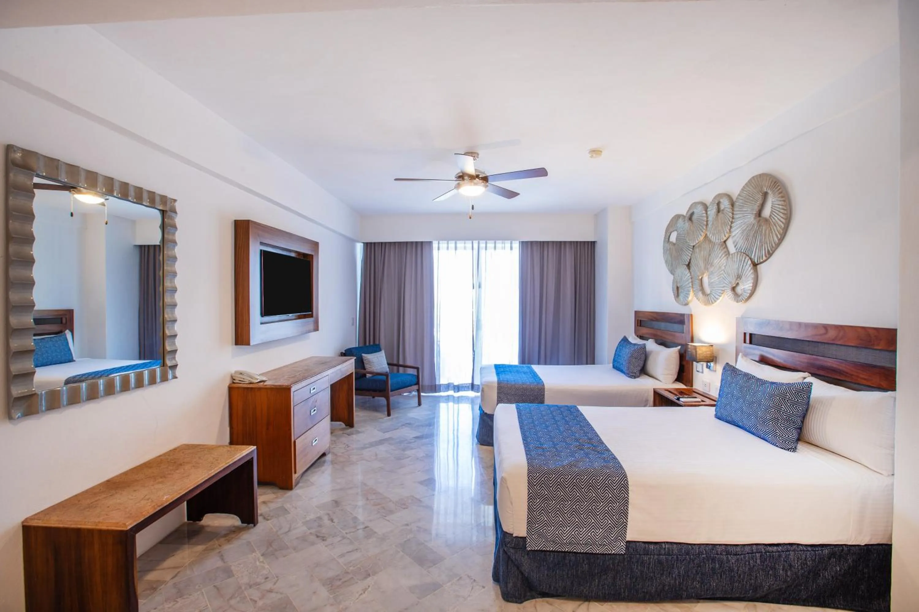Bed in Vamar Vallarta All Inclusive Marina & Beach Resort