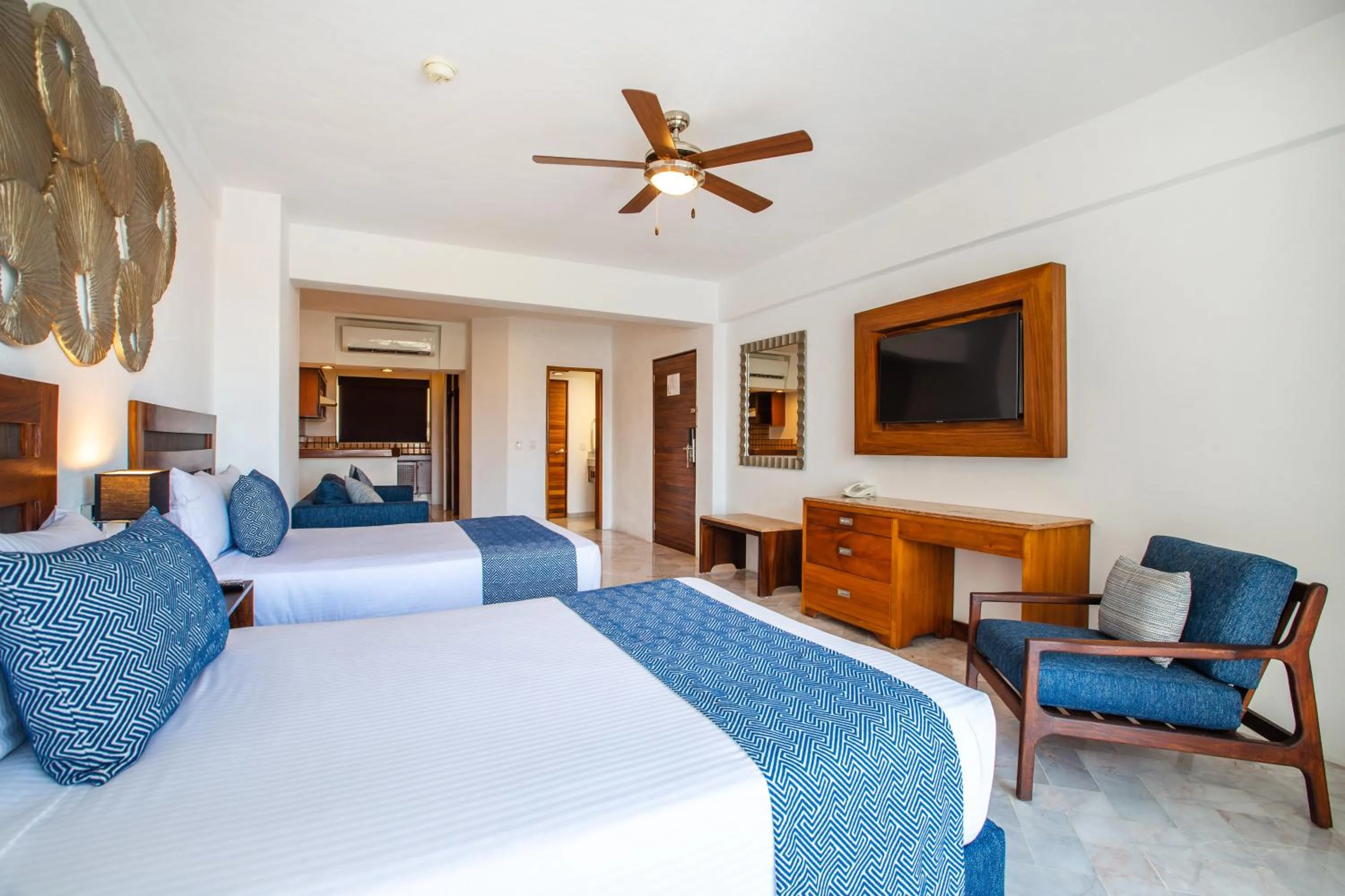 Bed in Vamar Vallarta All Inclusive Marina & Beach Resort