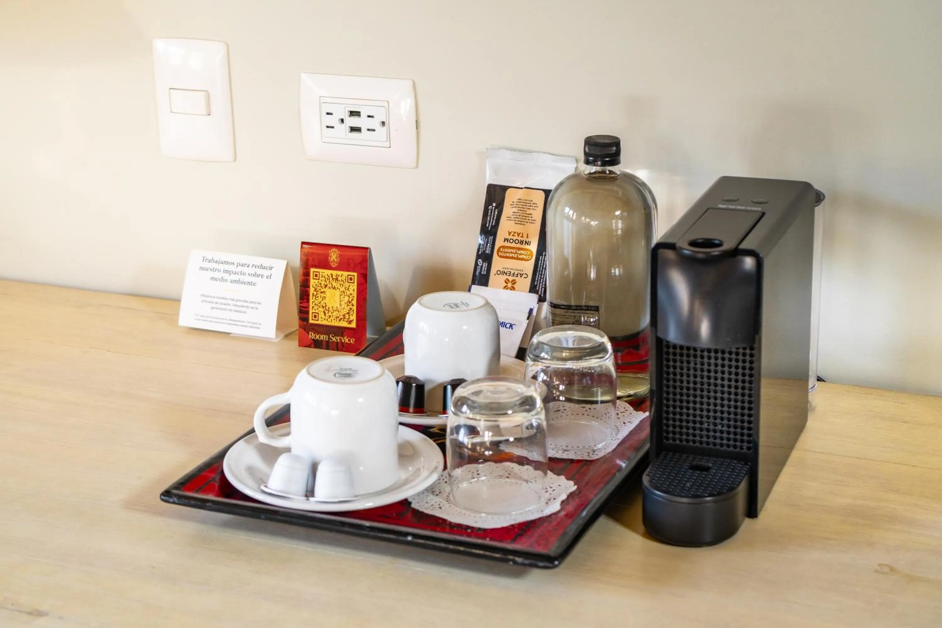 Coffee/tea facilities in voco Royalty Puebla Downtown by IHG