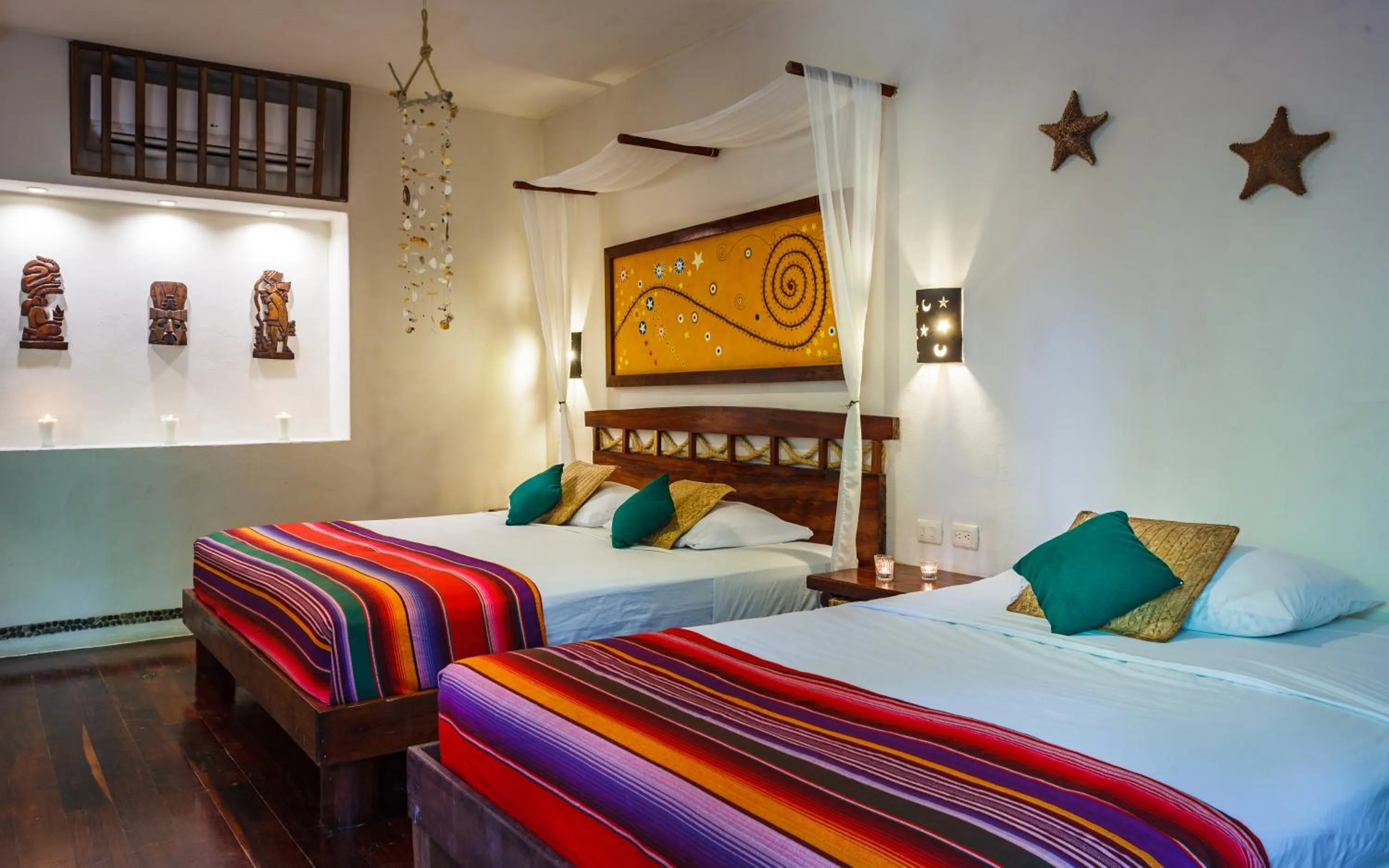 Bed in Villas HM Paraiso del Mar