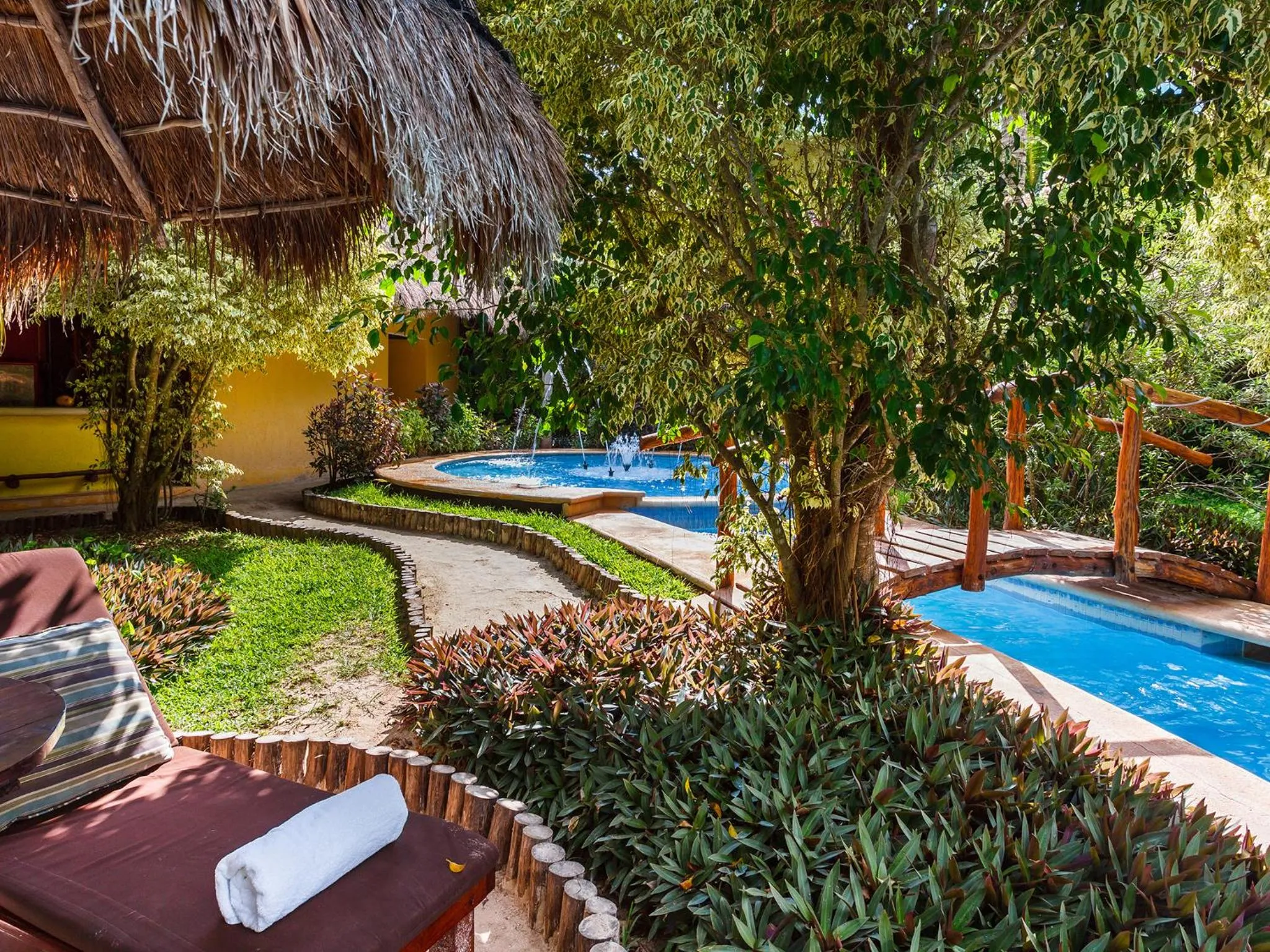 Garden in Villas HM Paraiso del Mar