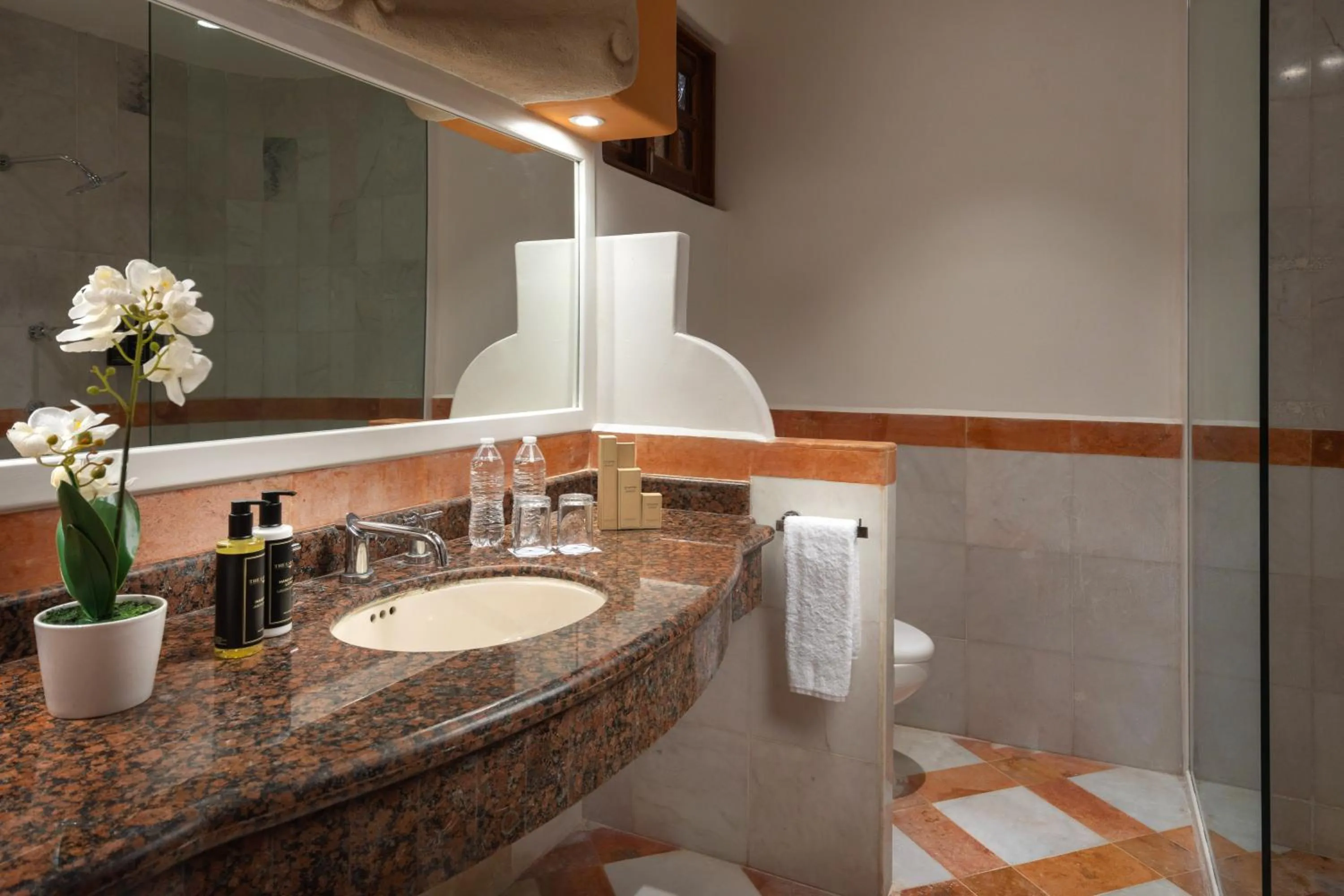 Bathroom in Eurostars Hacienda Vista Real