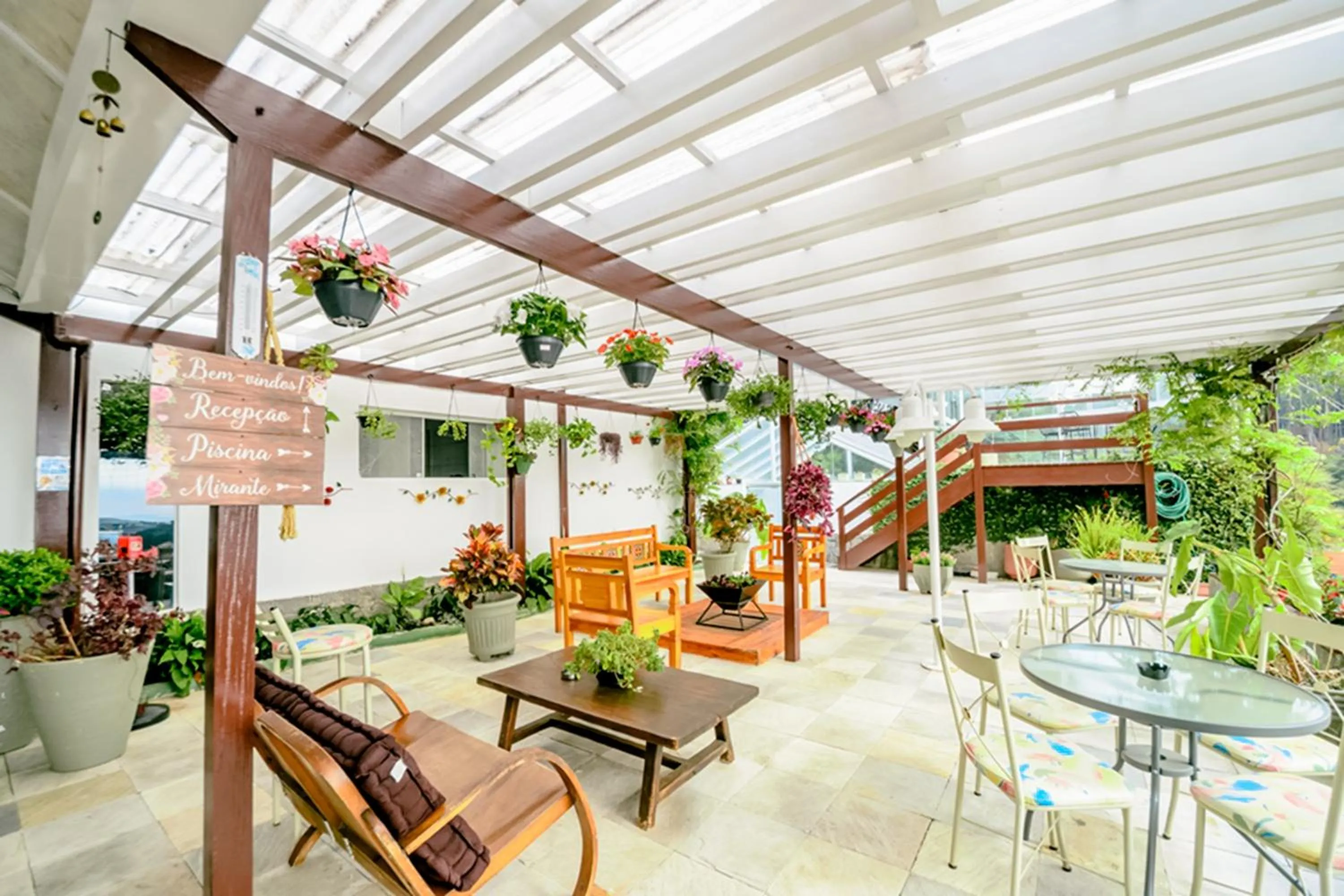 Facade/entrance in Pousada Parque das Flores