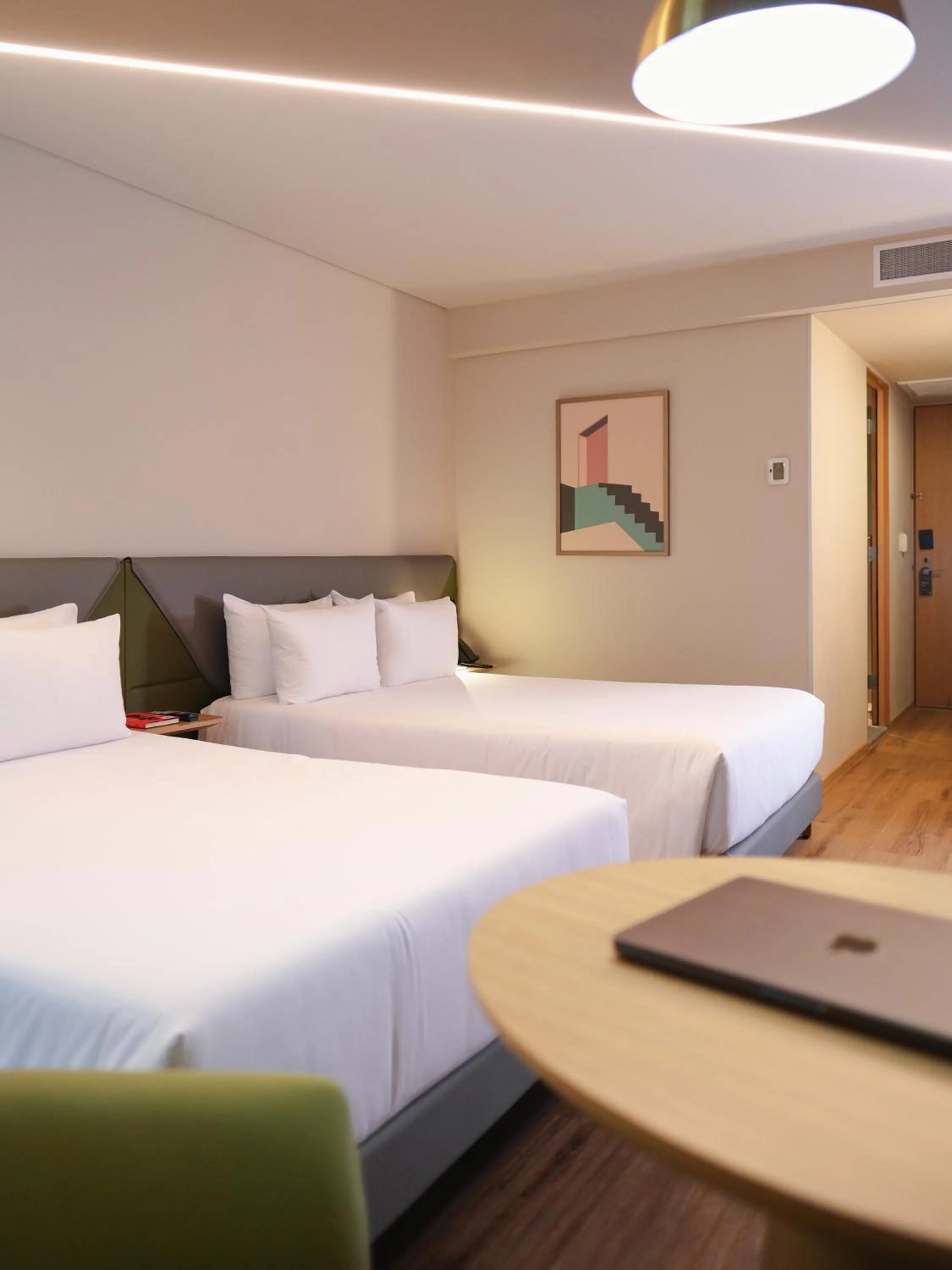 Bed in Novotel Mexico City Santa Fe