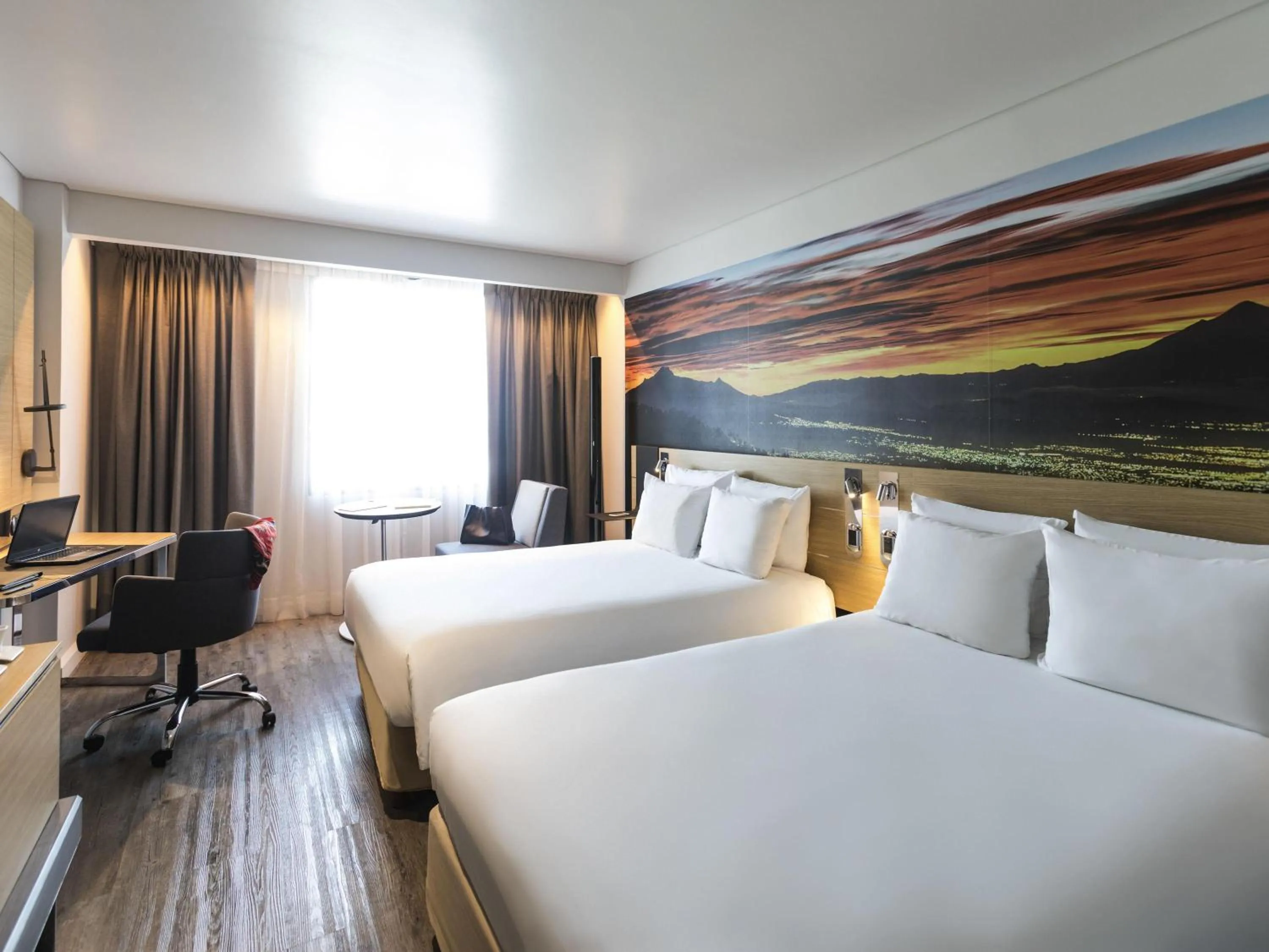 Bedroom, Bed in Novotel Mexico City Santa Fe