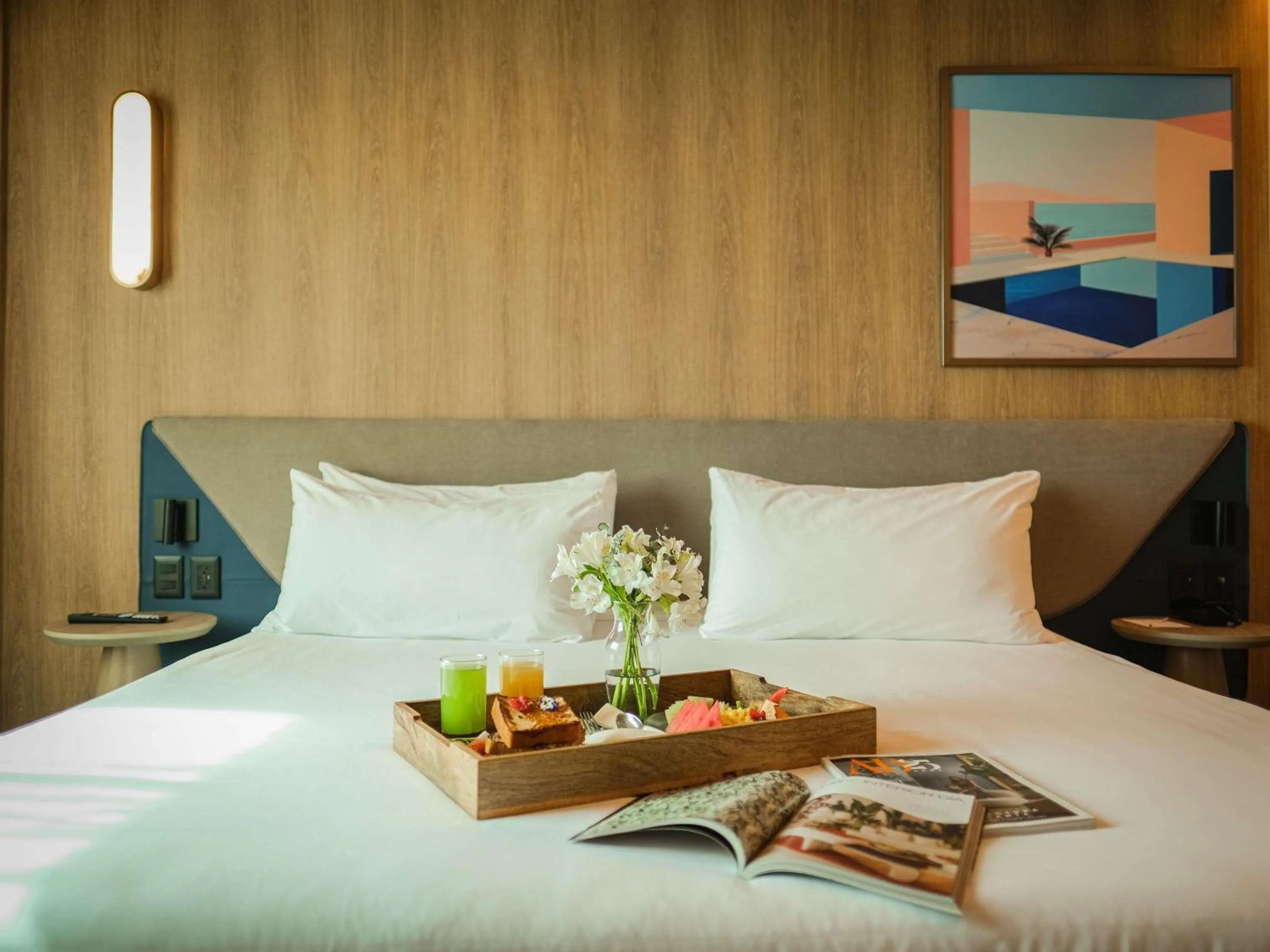 Bedroom, Bed in Novotel Mexico City Santa Fe