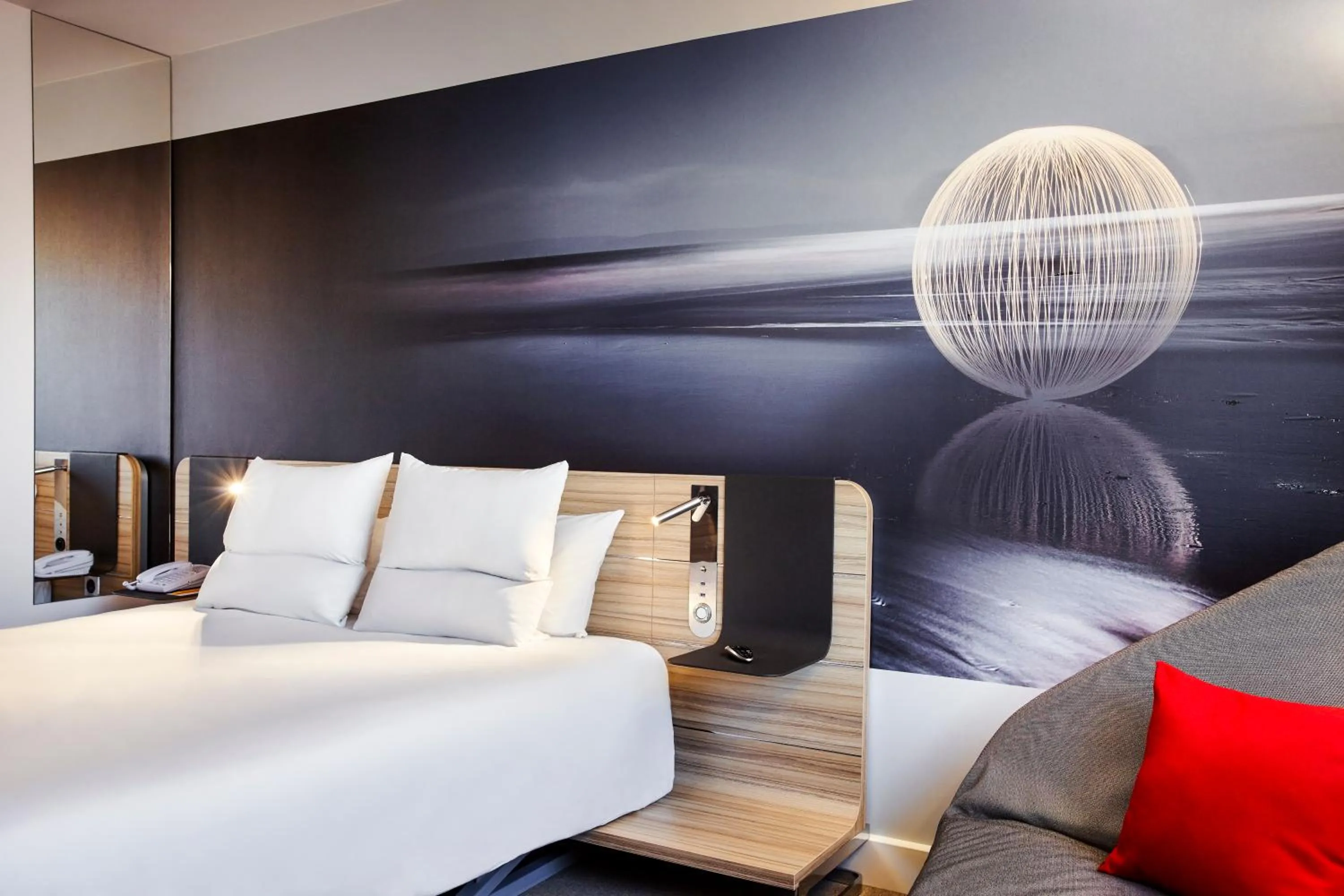 Bed in Novotel Mexico City Santa Fe