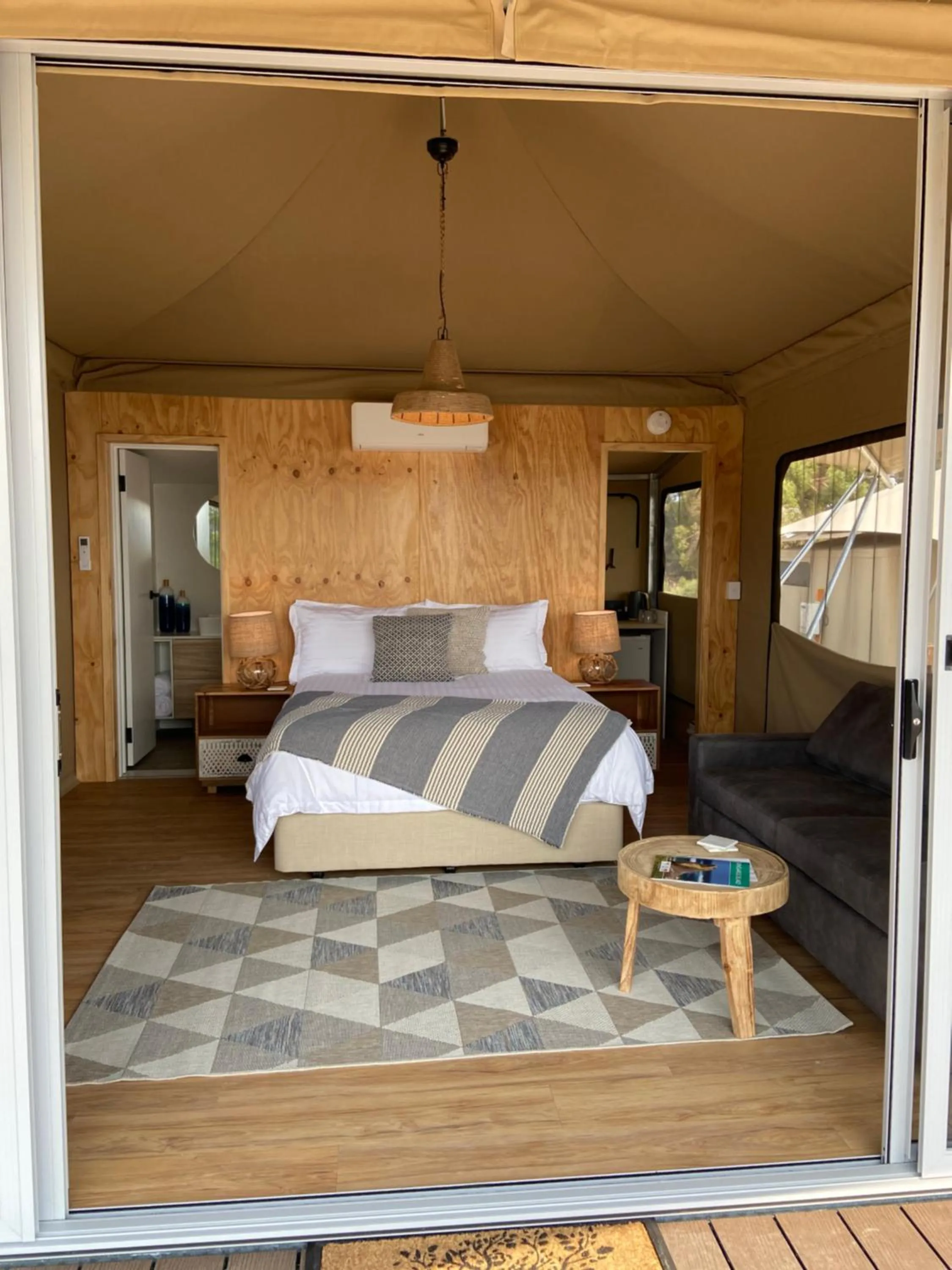 Bedroom, Bed in Seafront Holiday Park Kangaroo Island
